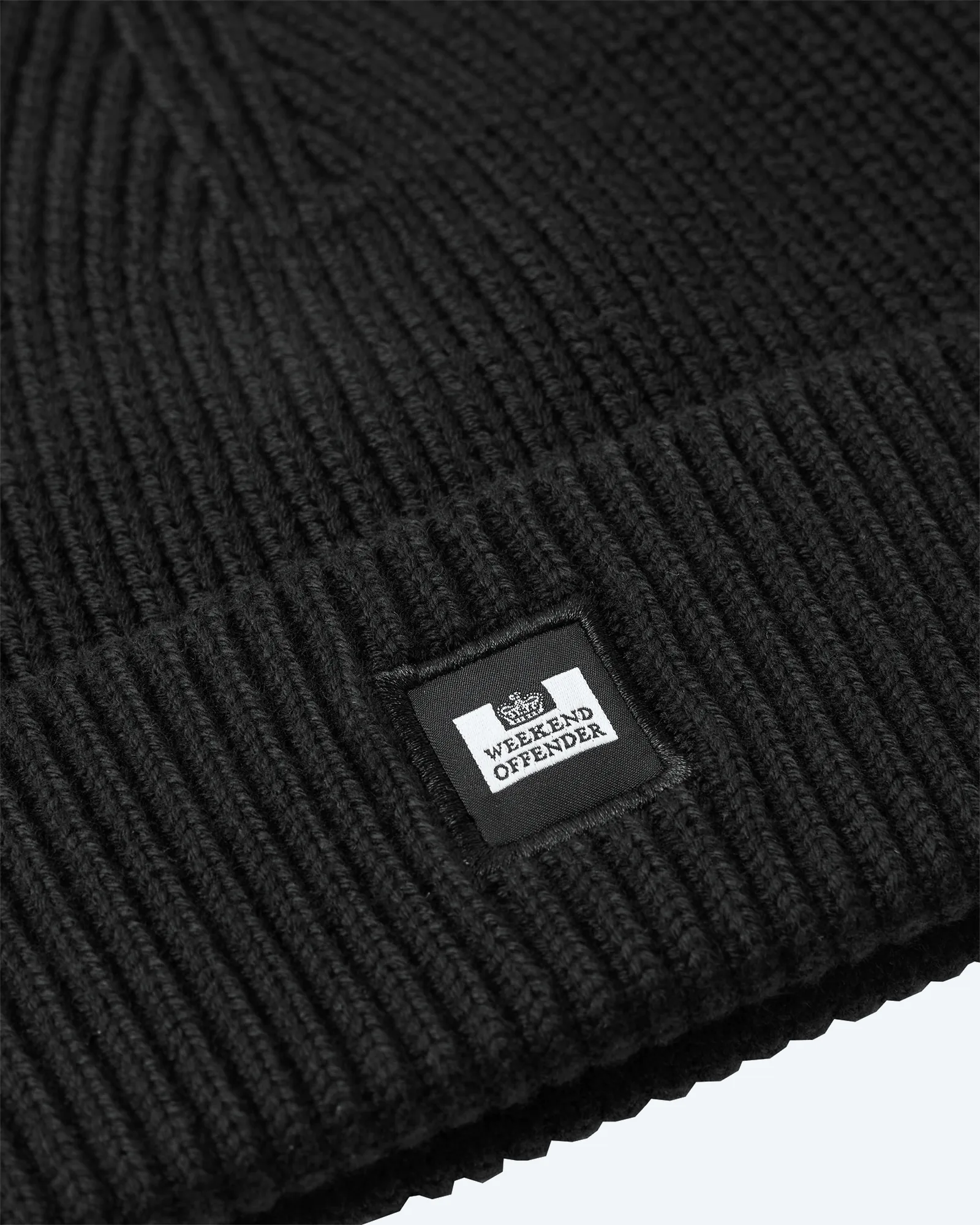 Kettama Rib Knit Beanie Black
