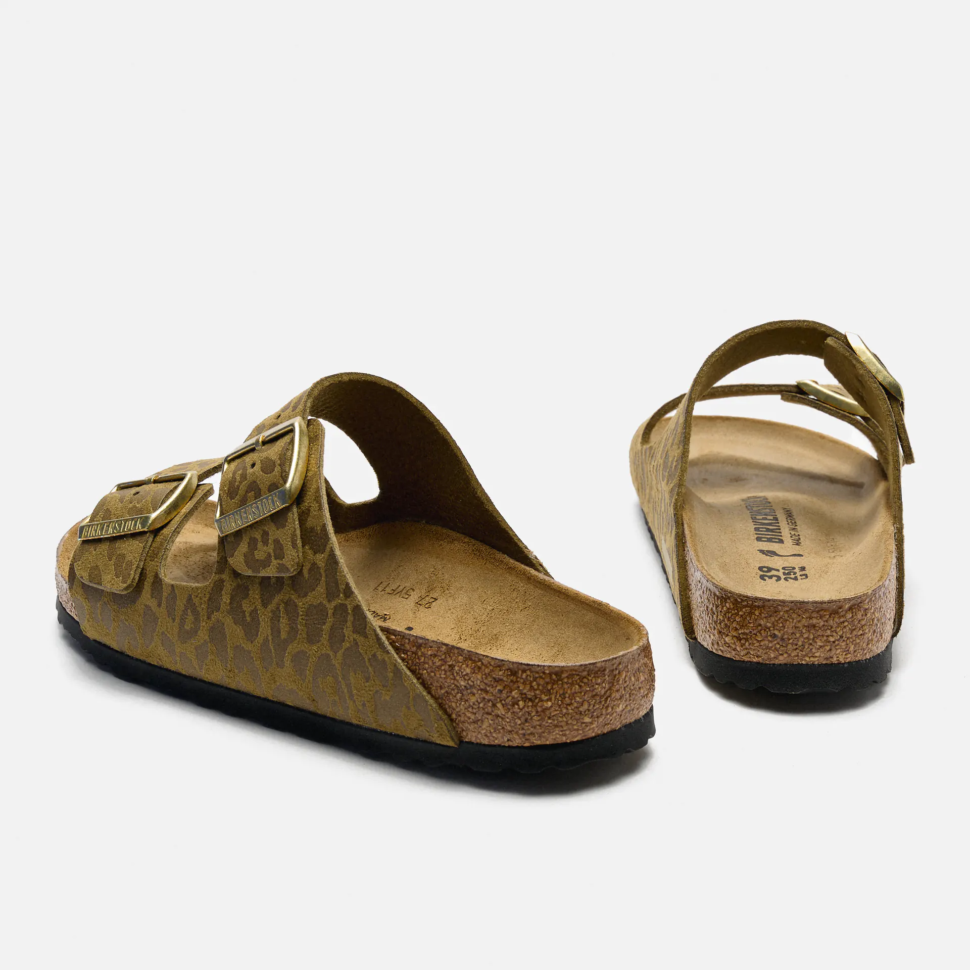 Birkenstock Arizona BS Synthetik (Narrow Fit) Sandals Leo Khaki
