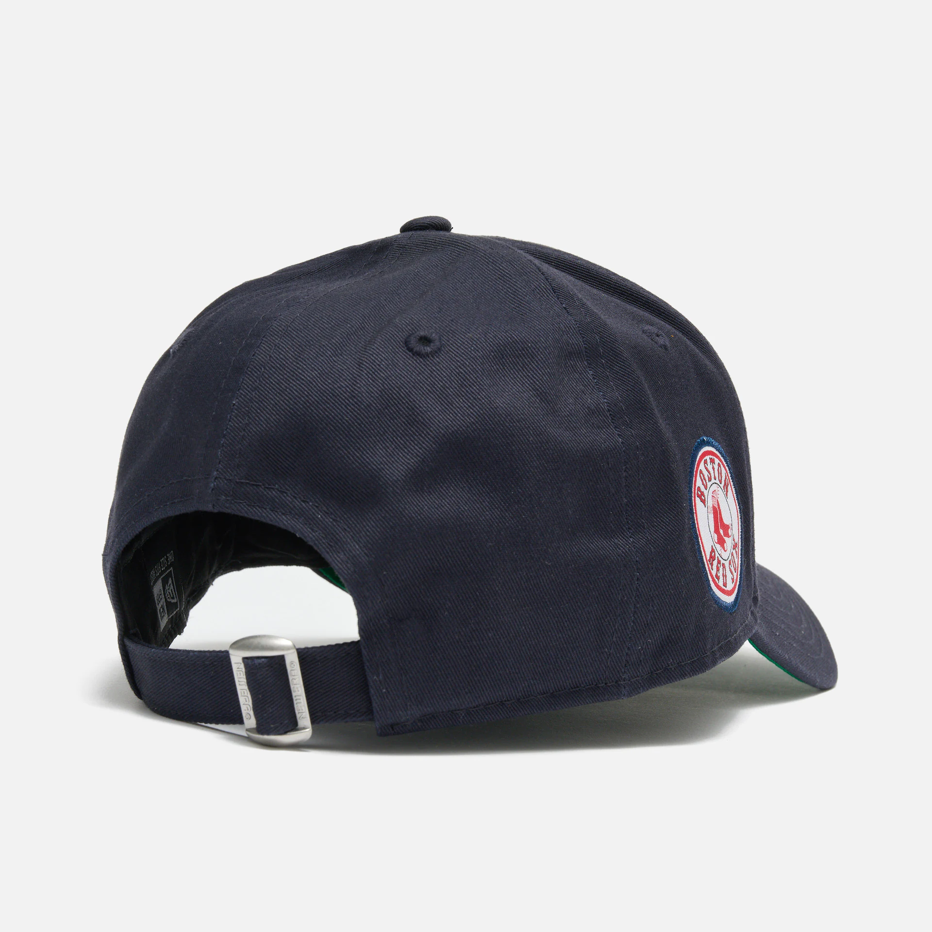 New Era MLB Boston Red Sox Team Side Patch 9Forty Strapback Cap Navy NVYSCA