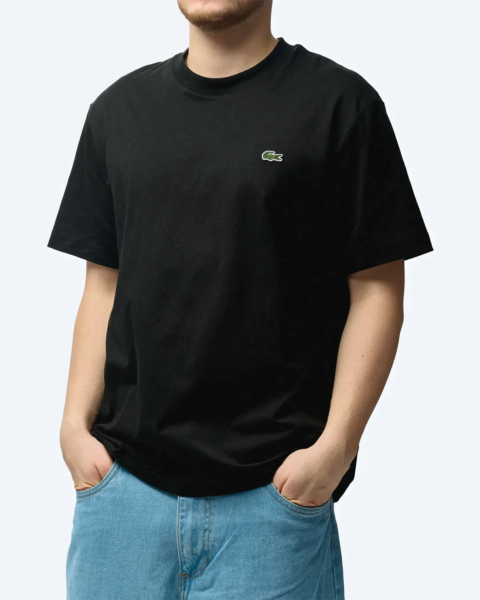 Lacoste Classic Fit T-Shirt Black Lacoste Classic Fit T-Shirt Black