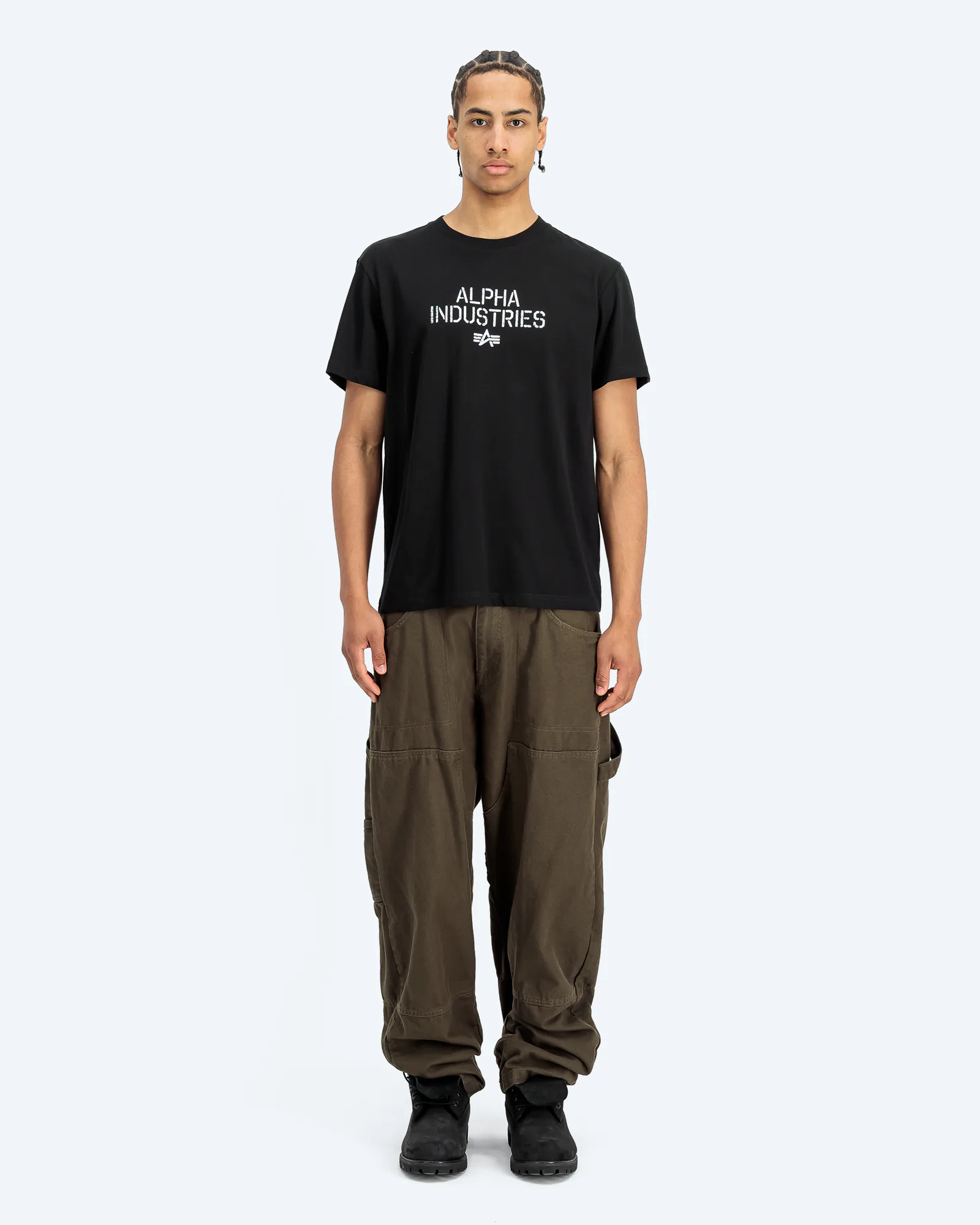 Target Backprint T-Shirt Black