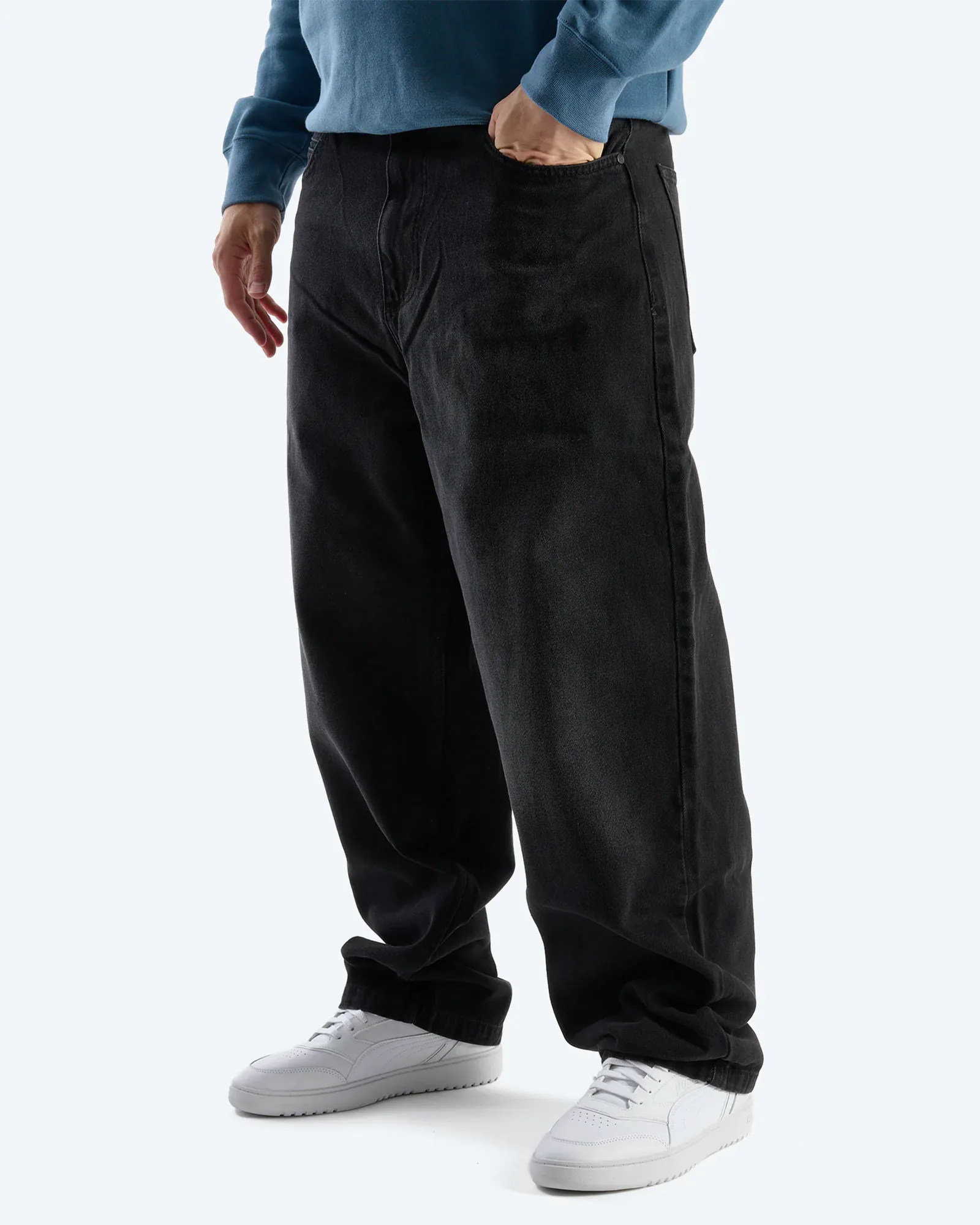 Reell Jeans Baggy Heavy Loose Fit Jeans Black Wash Reell Jeans Baggy Heavy Loose Fit Jeans Black Wash