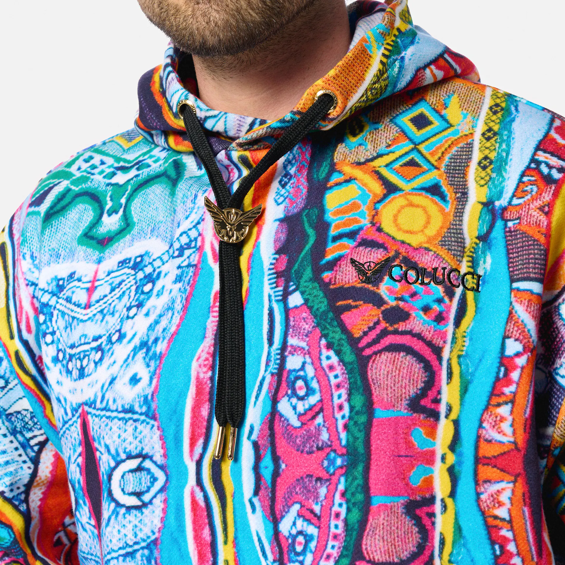 Colucci Printed Hoodie AOP Multi