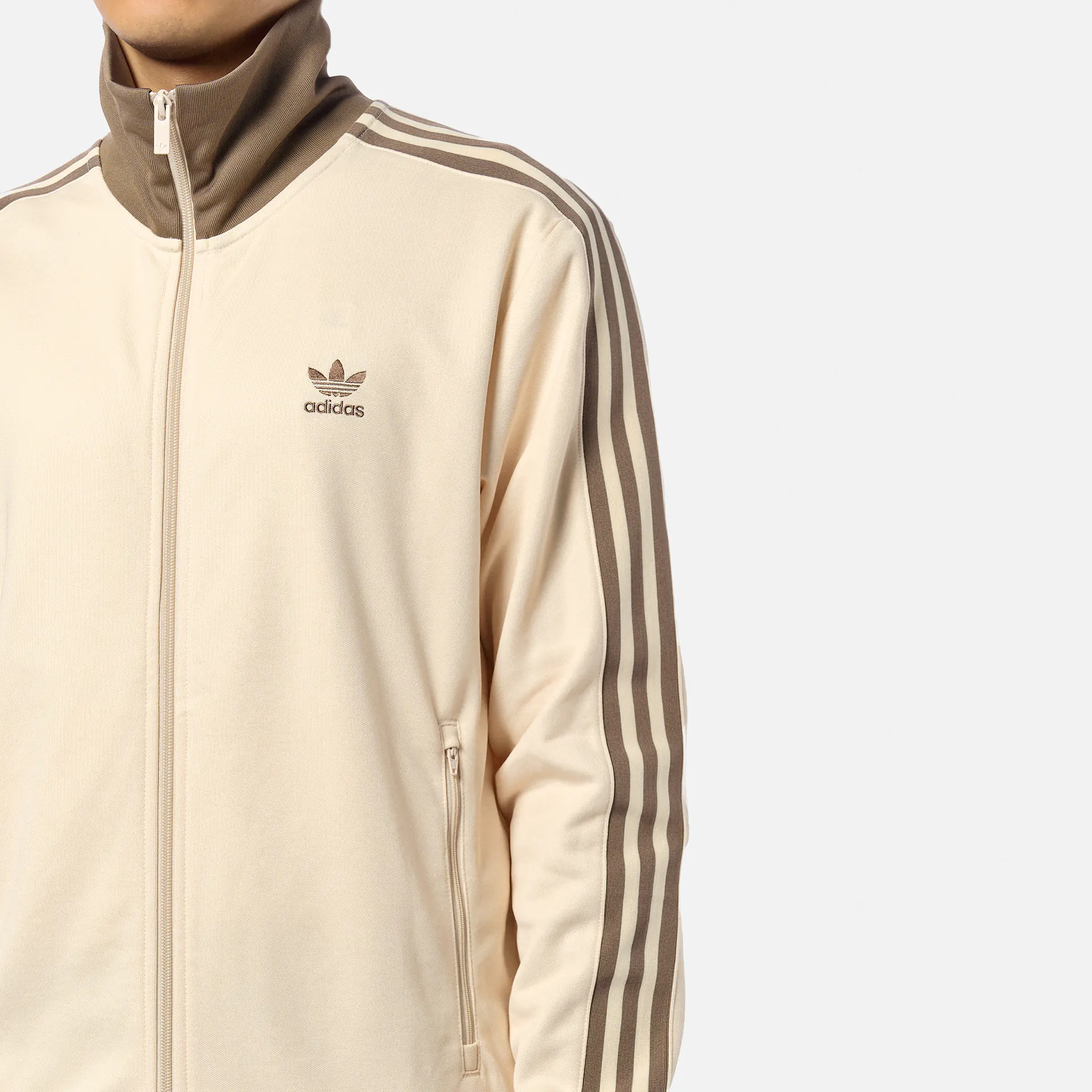 adidas Originals Classics Track Top Wonder White/Trace Brown