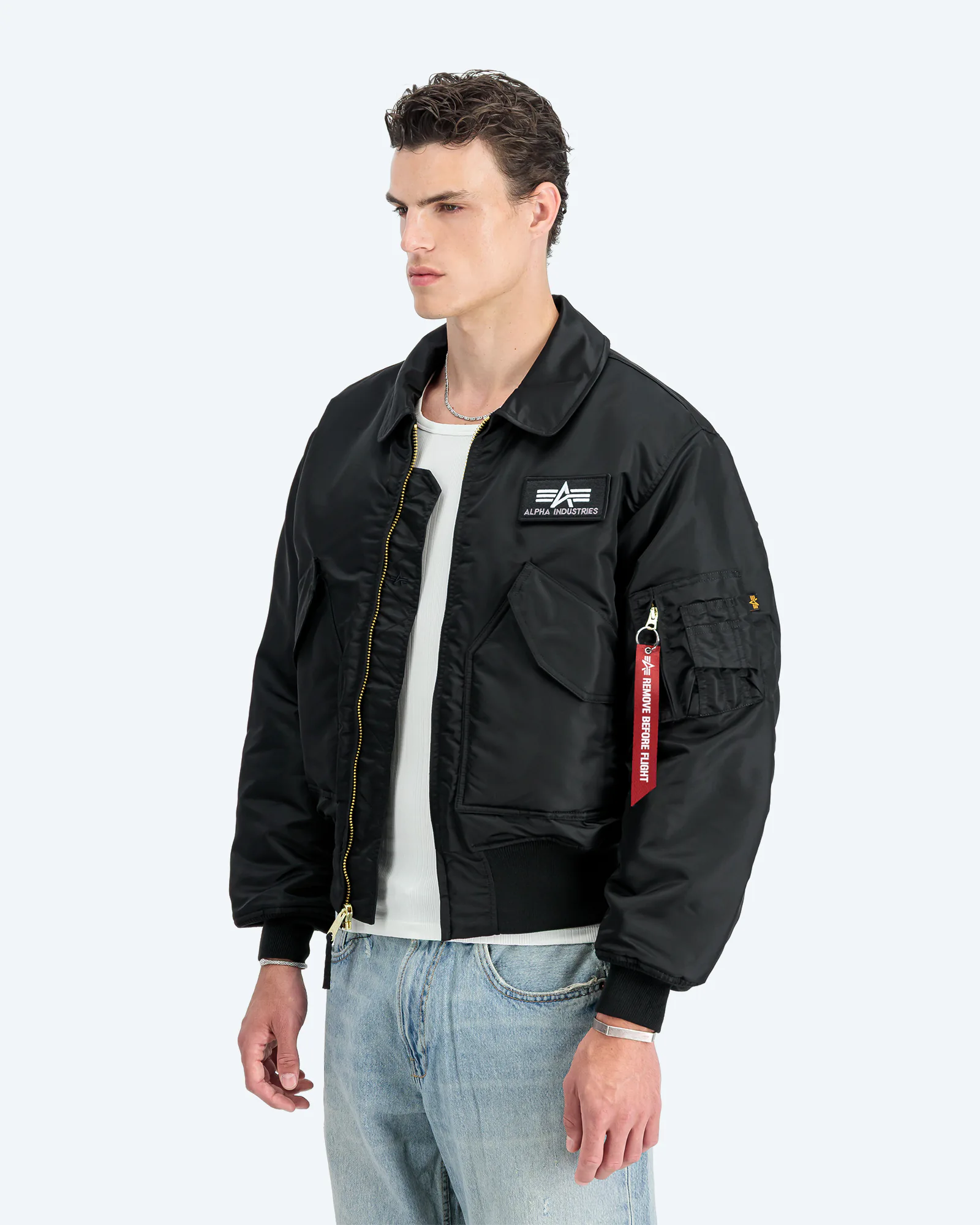 Alpha Industries CWU-45 Heritage Jacket Black