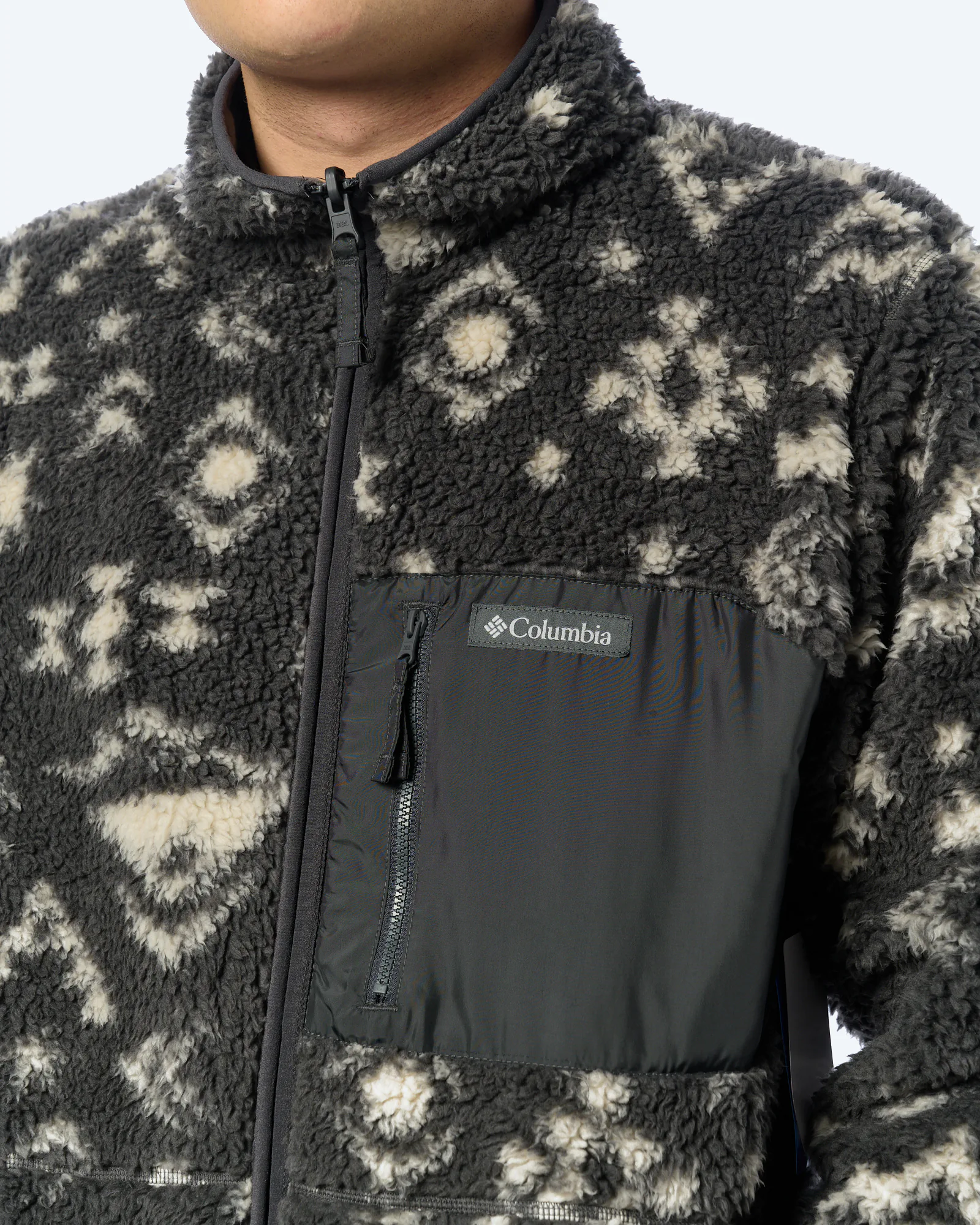 Columbia Winter Pass™ Printed Fleece II Shark/Peaked T