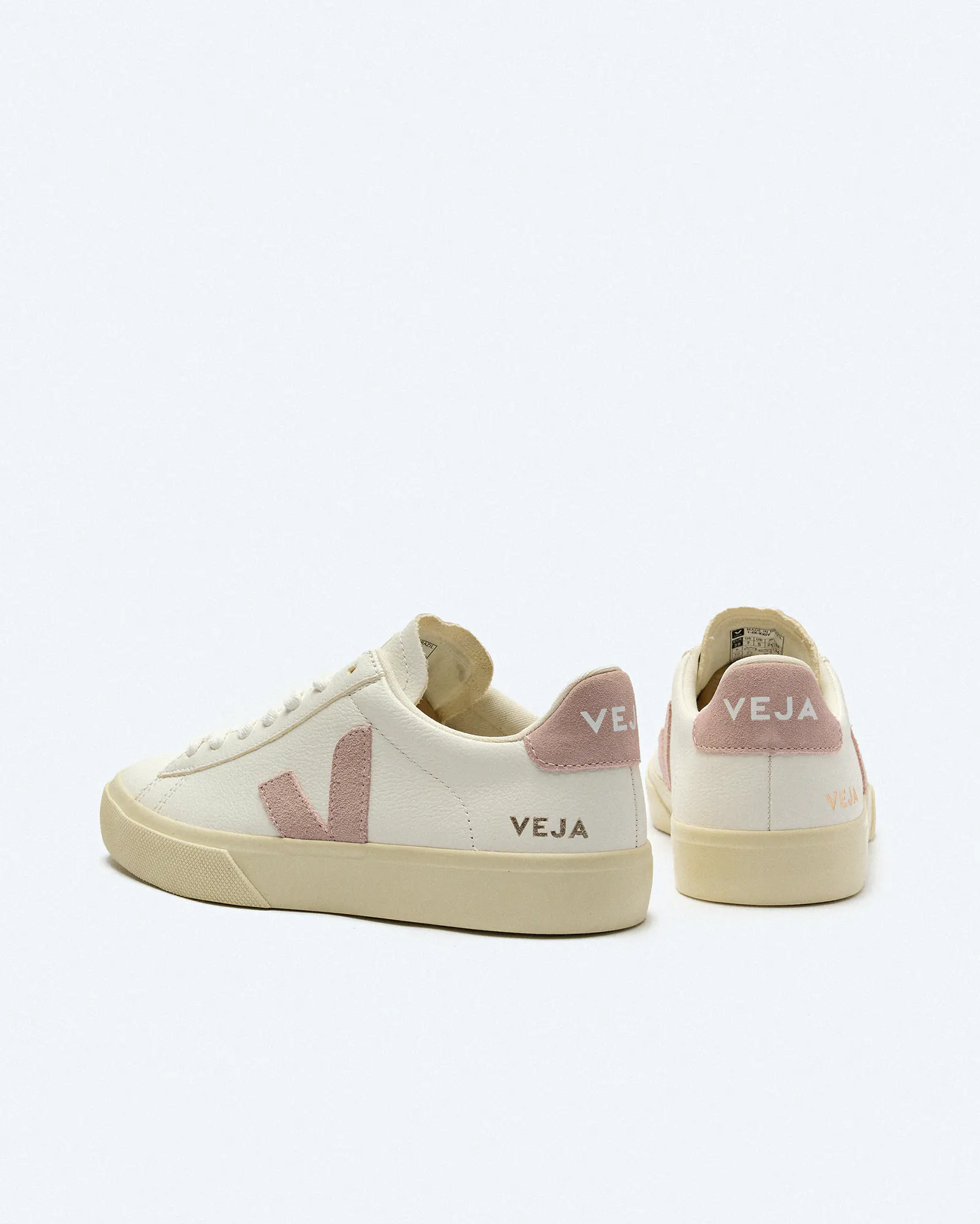 Veja Campo Chromefree Leather Sneaker Extra White/Babe Veja Campo Chromefree Leather Sneaker Extra White/Babe