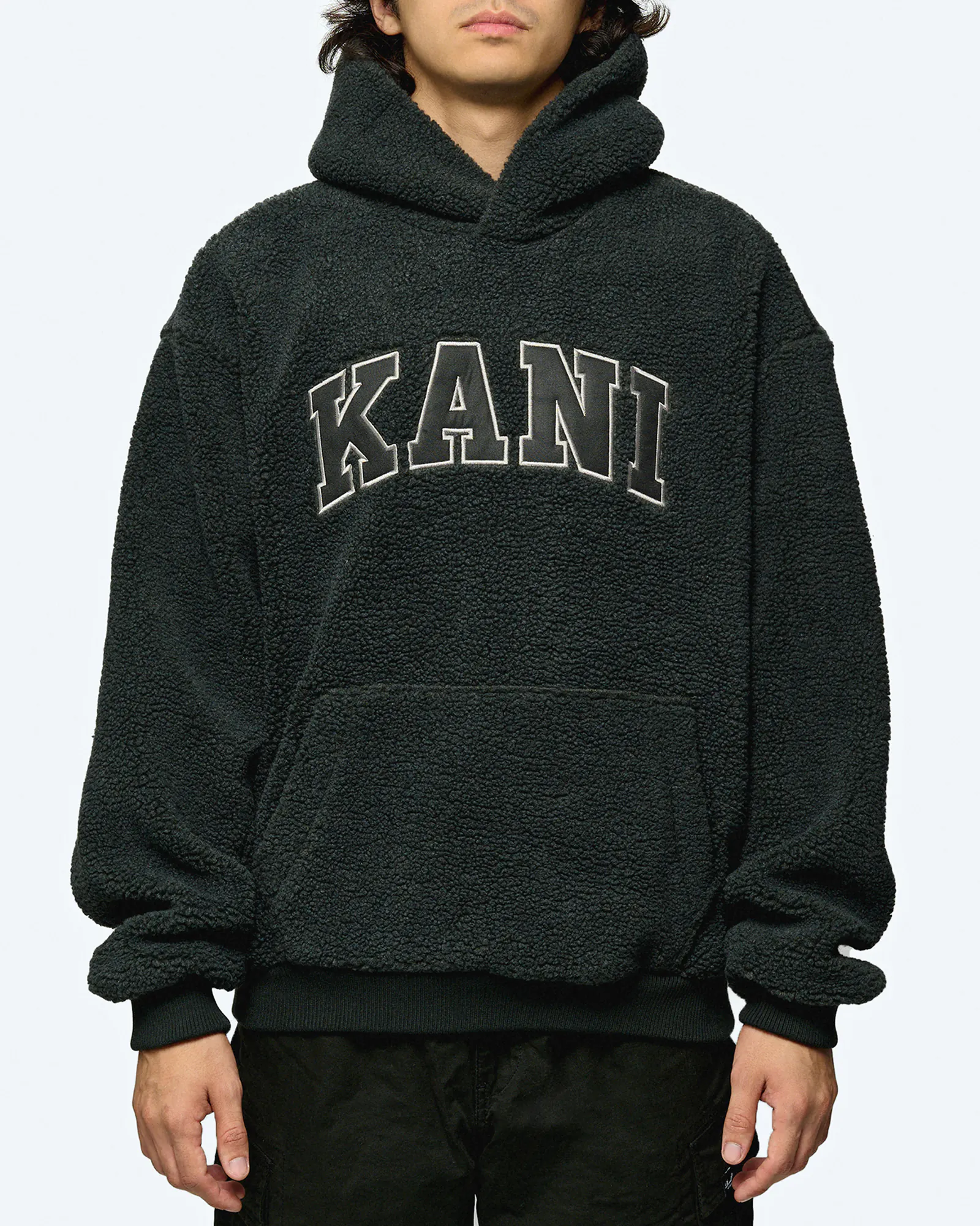 Black teddy hoodie on sale