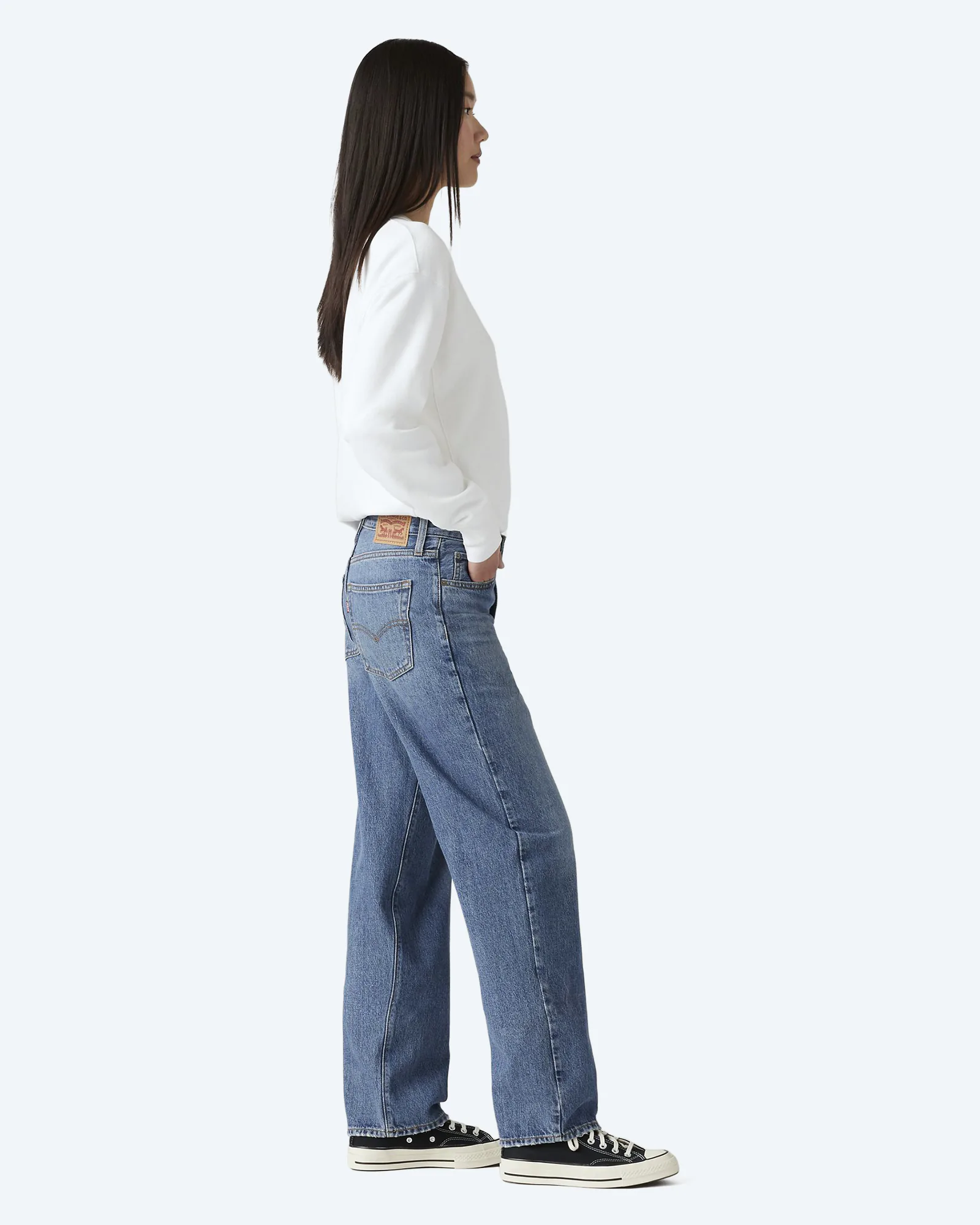 CINCH BAGGY MED INDIGO - WORN IN INVESTED INDIGO