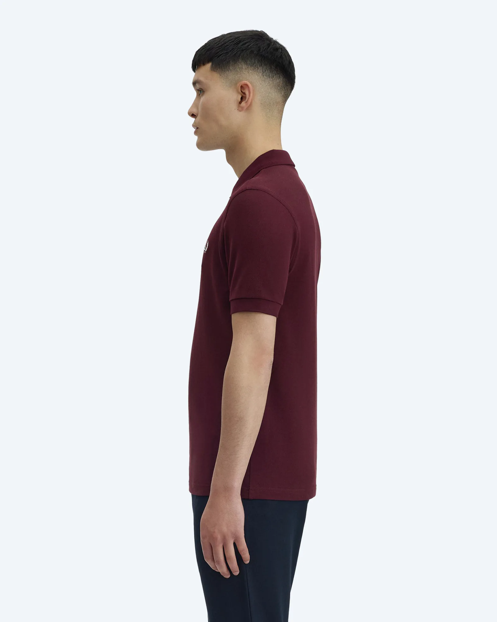 Fred Perry The Fred Perry Shirt Oxblood/Ecru