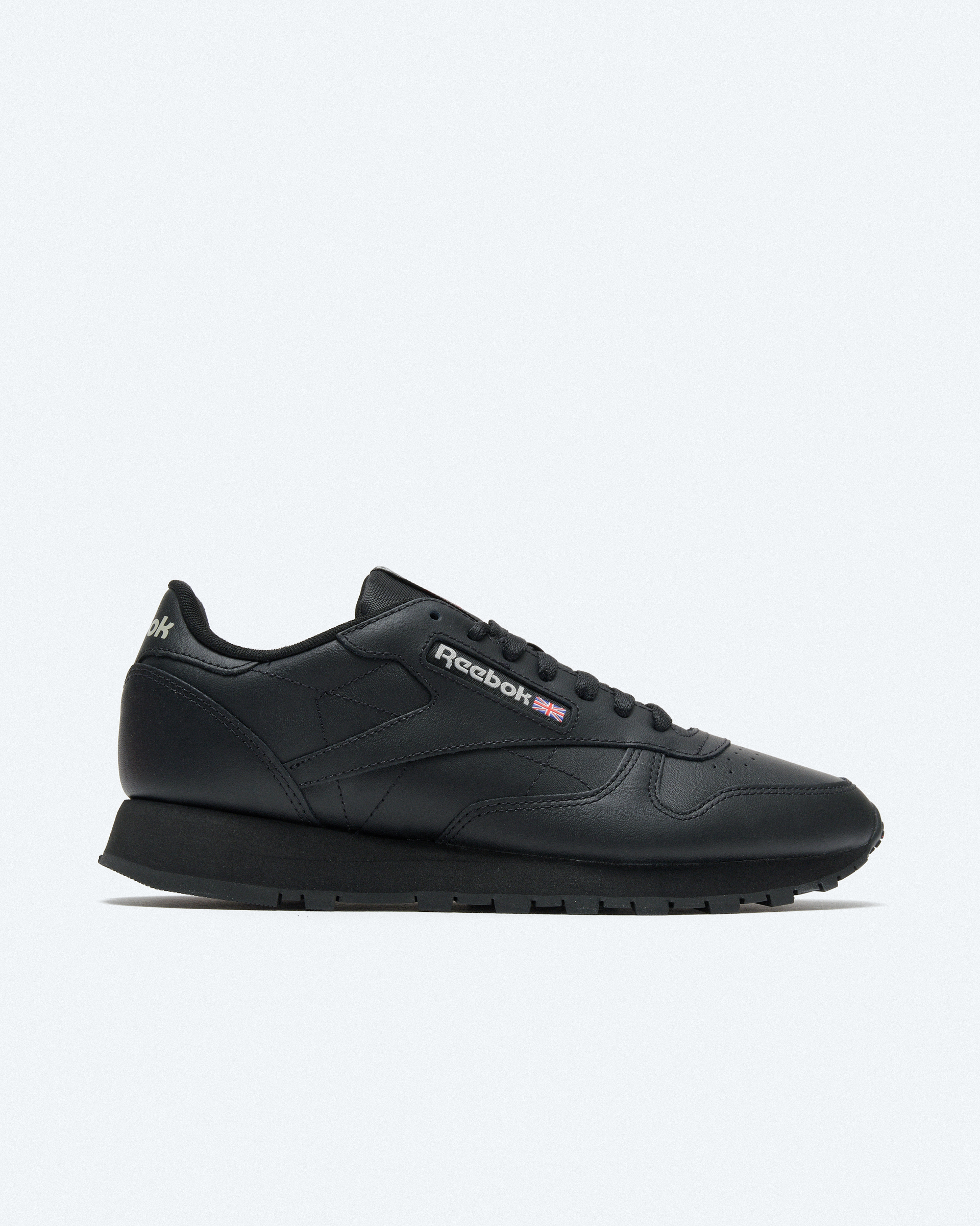 Reebok Classic Leather Sneaker Black/Black/Pure Grey