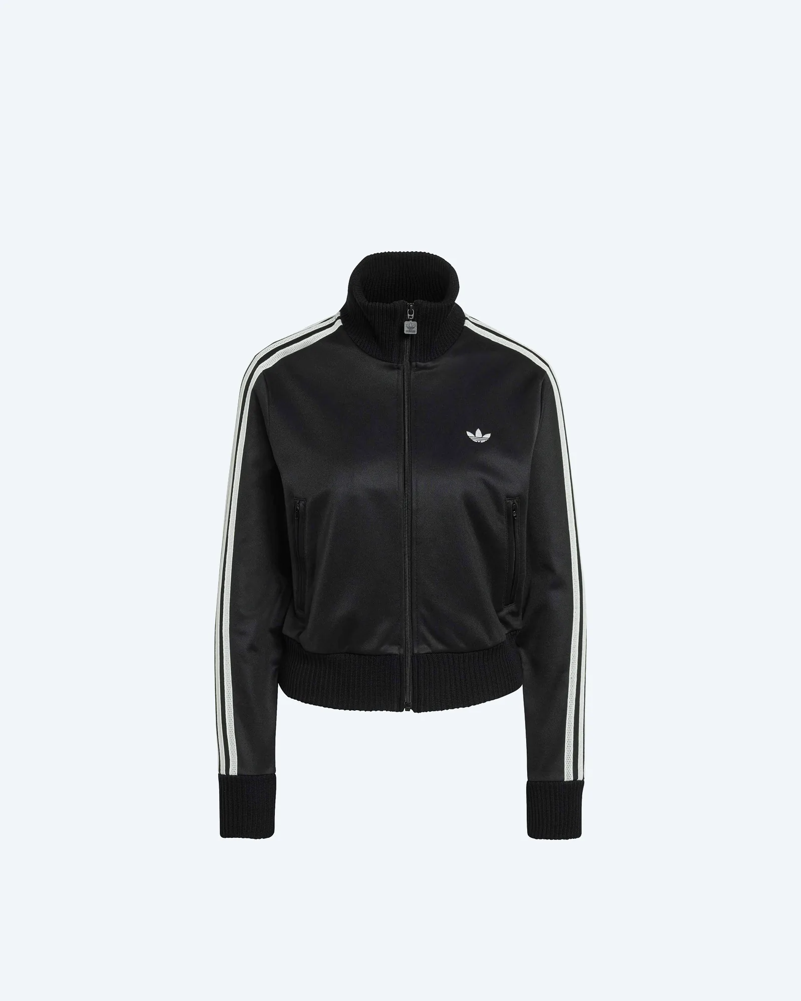 Firebird Knitted Track Top Black