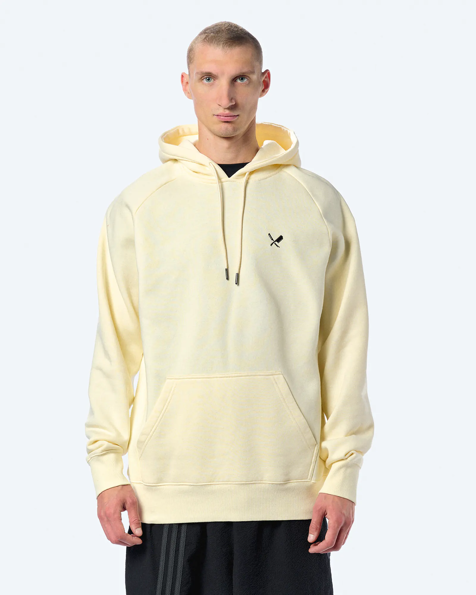 Distorted People Classic Raglan Hoodie Offwhite Distorted People Classic Raglan Hoodie Offwhite