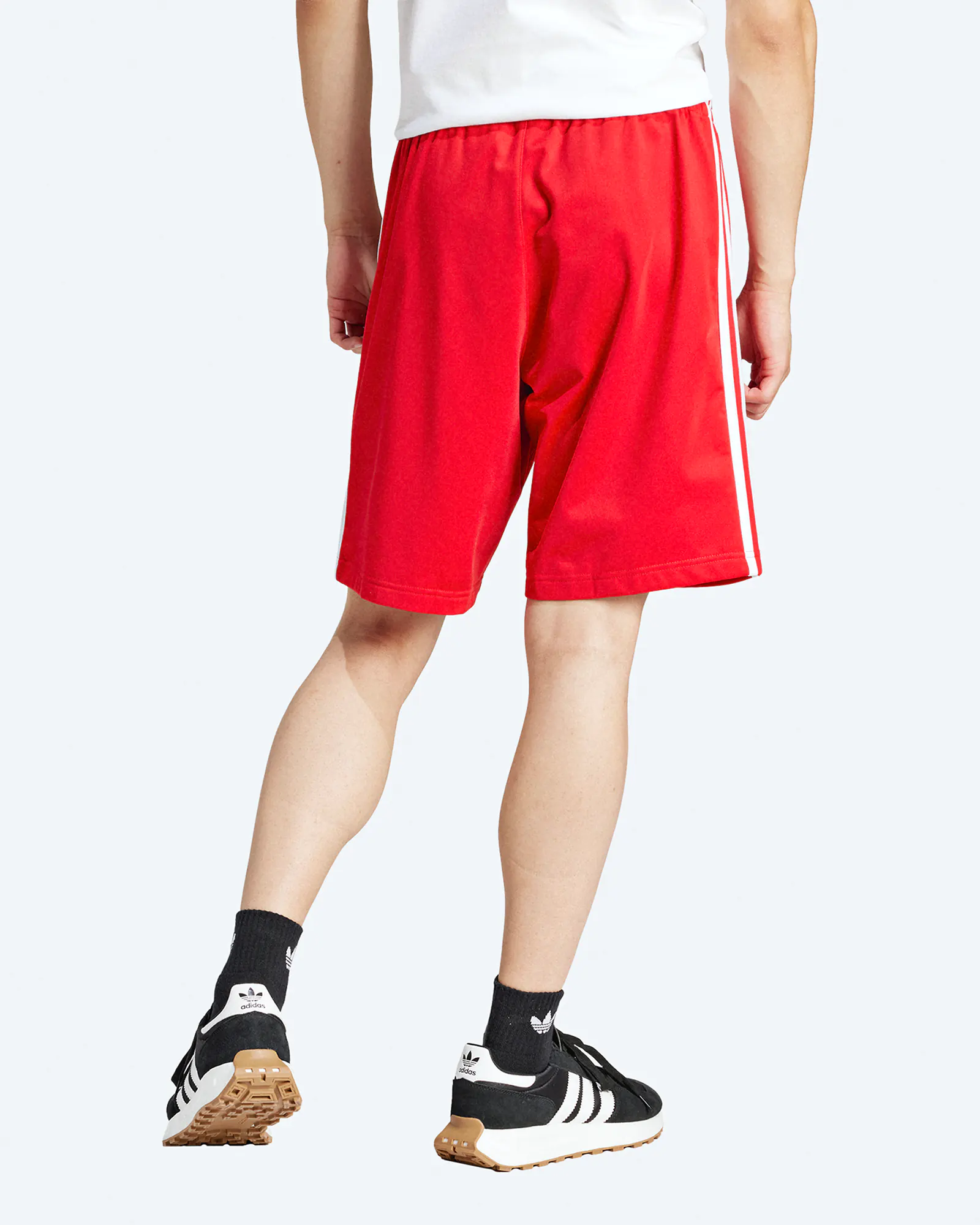 adidas Originals Adicolor Firebird Shorts Better Scarlet/White adidas Originals Adicolor Firebird Shorts Better Scarlet/White