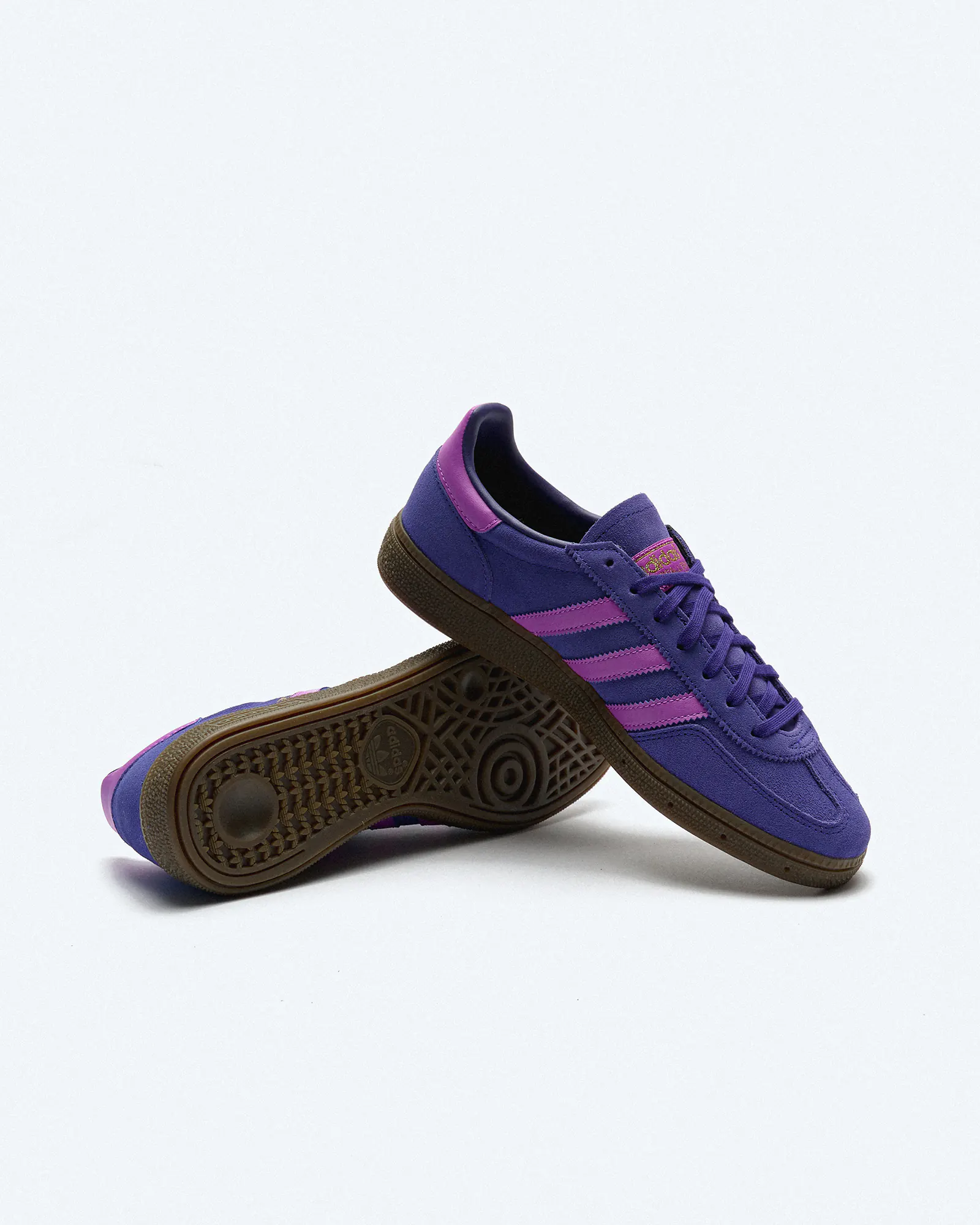 adidas Originals Handball Spezial Sneaker J Purple/Purple Burst/Gum adidas Originals Handball Spezial Sneaker J Purple/Purple Burst/Gum