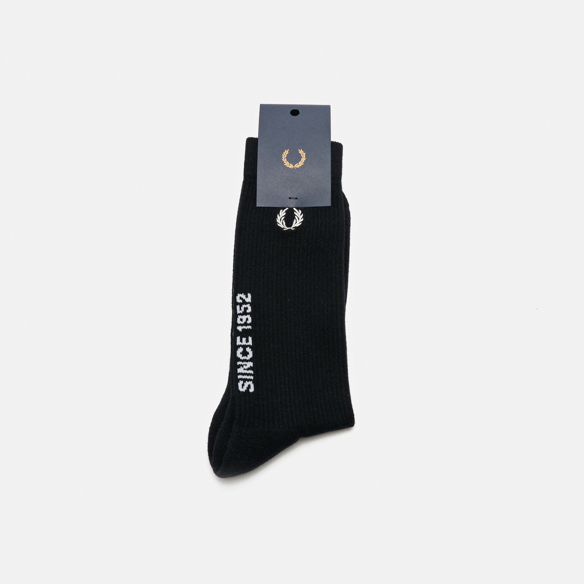 Fred Perry Bold Branding Sock Black