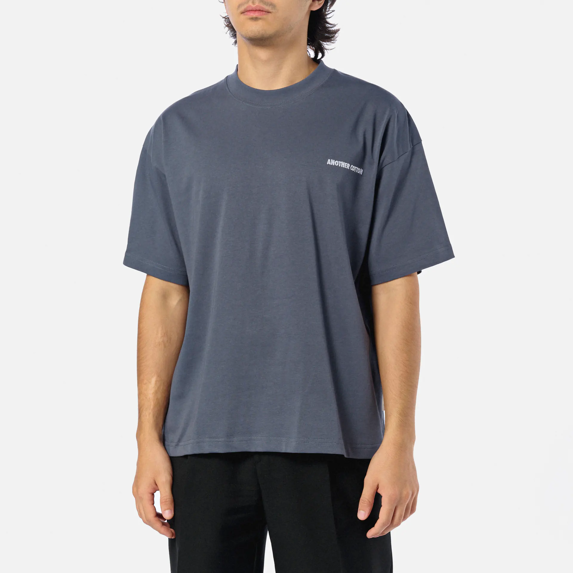 Another Cotton Always Late T-Shirt Blue