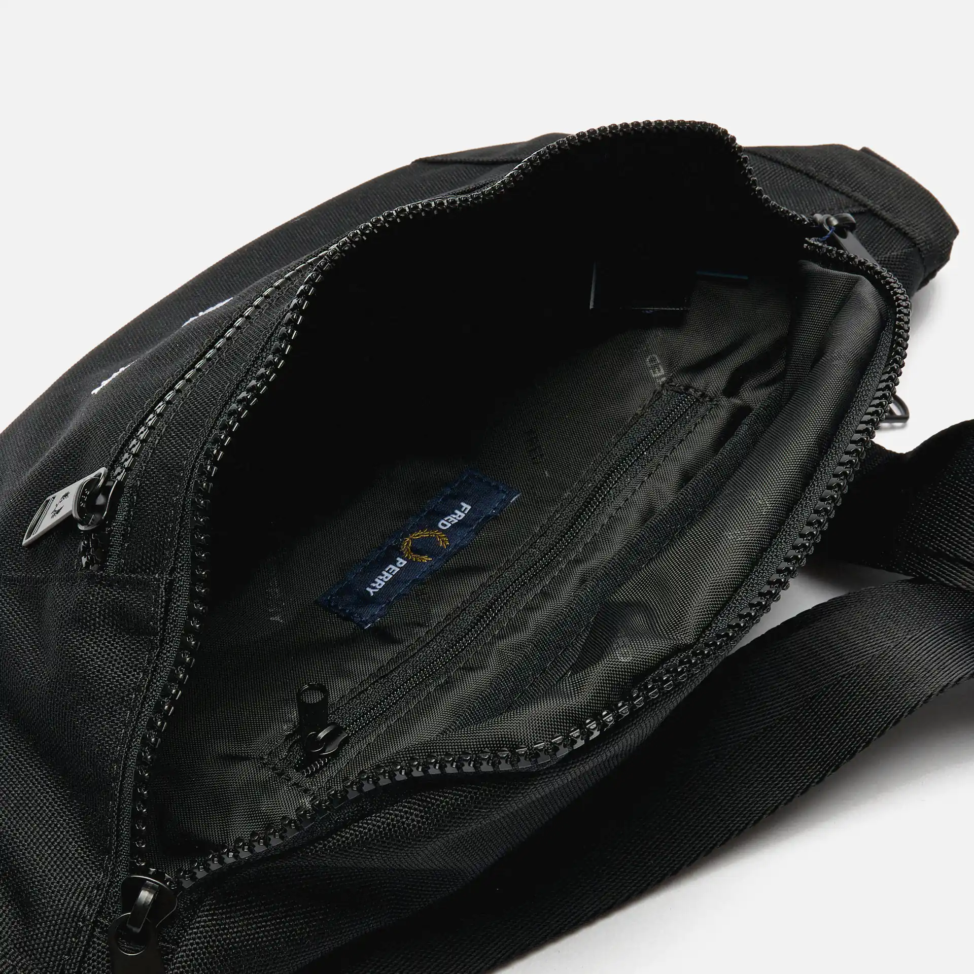 Fred Perry Flap Crossbody Bag Black