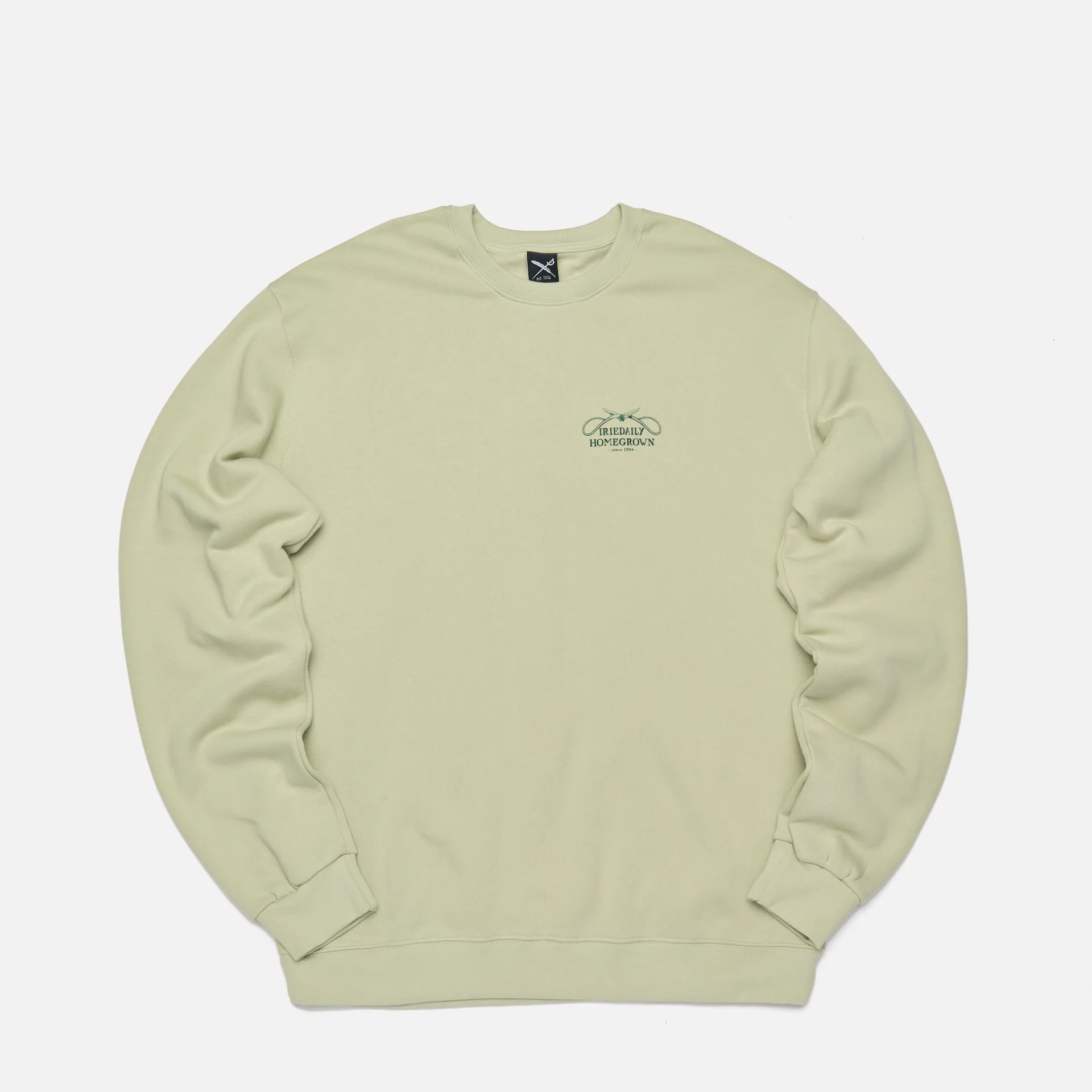Iriedaily Bonsigh Crew Light Sage