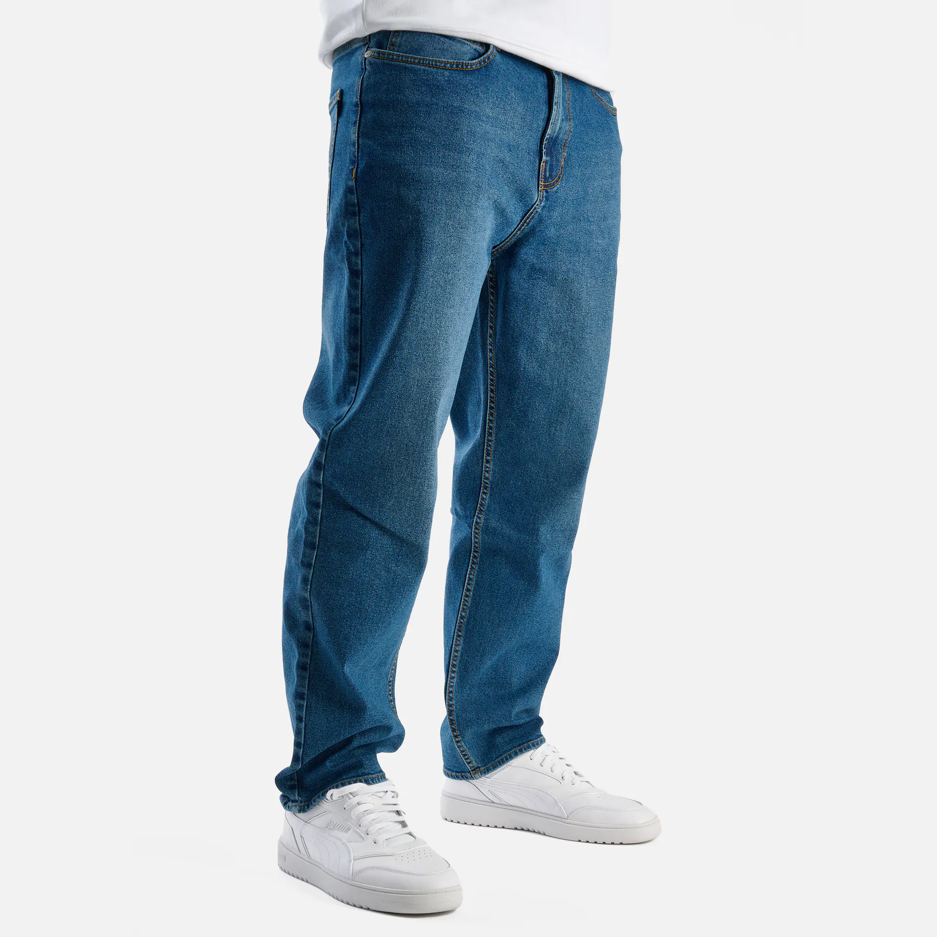 Reell Jeans Rave Tapered Fit Jeans Retro Mid Blue