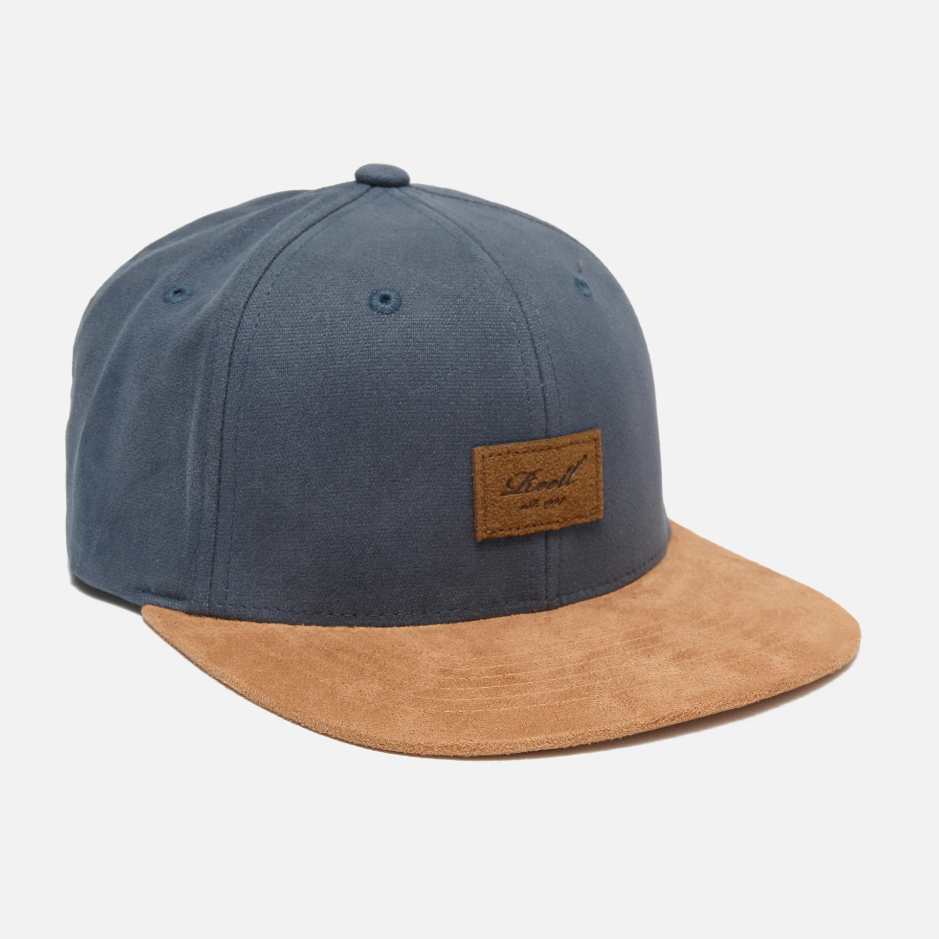 Reell Jeans Suede Snapback Cap Charcoal