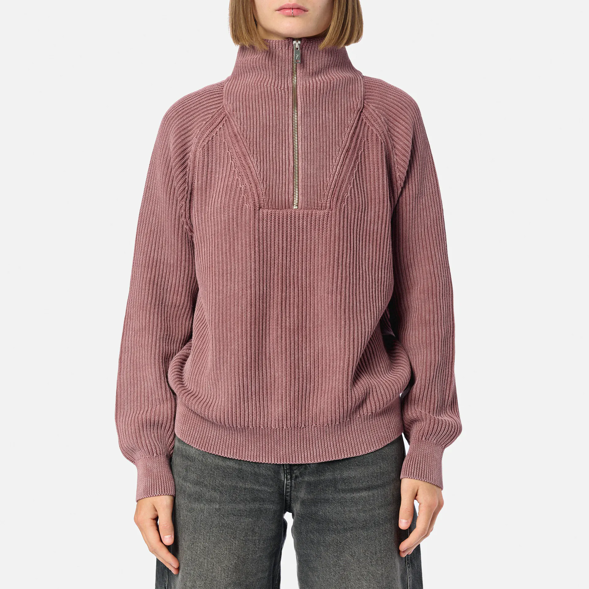 ARMEDANGELS RONYIAAS GMT DYE Pullover Dark Berry
