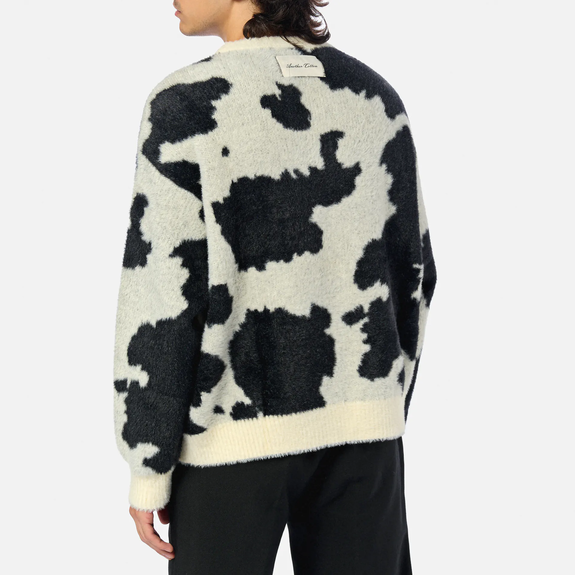 Another Cotton Another Cow Knit Sweater White