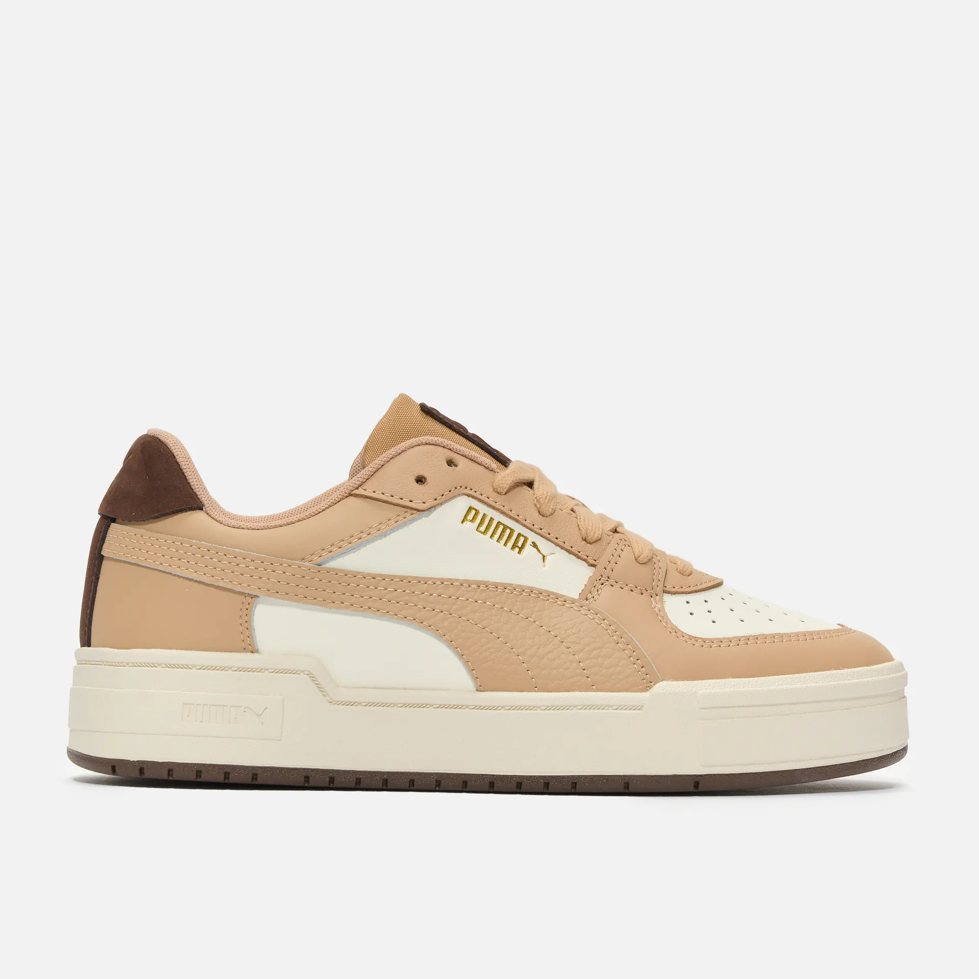 PUMA CA Pro Sneaker Light Mix Warm White/Dusty Tan/Chocolate