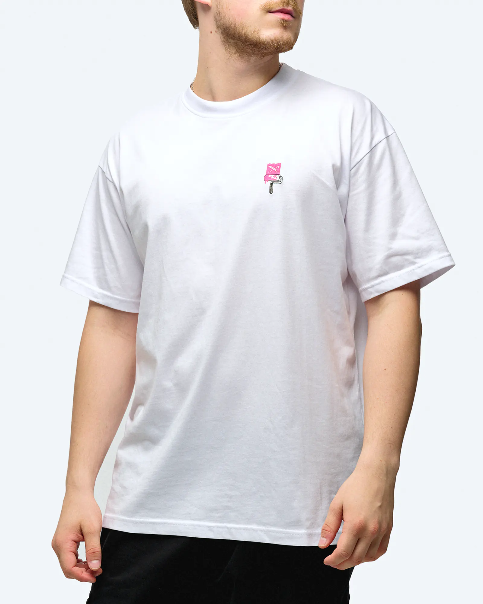 Iriedaily Flag Roller T-Shirt White Iriedaily Flag Roller T-Shirt White