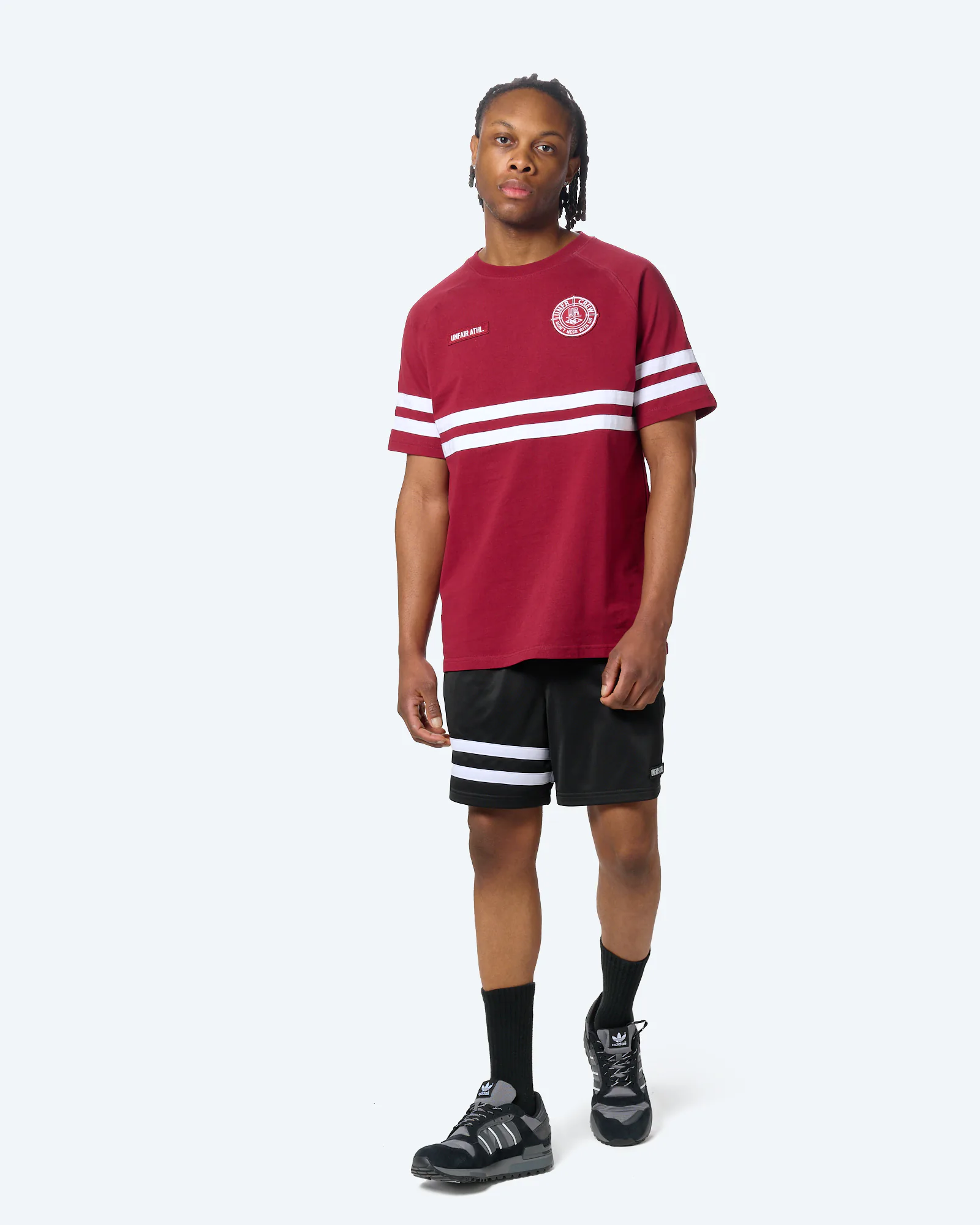 Unfair Athletics DMWU T-Shirt Burgundy