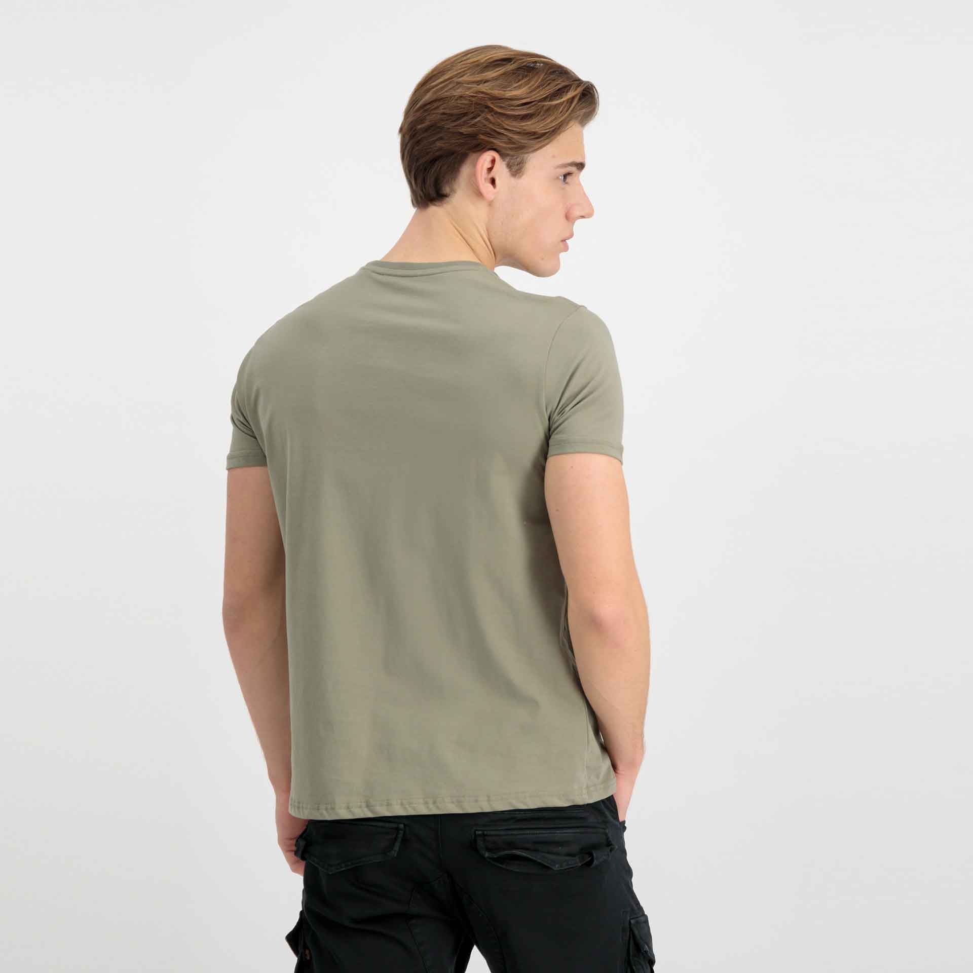 Alpha Industries Basic ML T-Shirt Olive