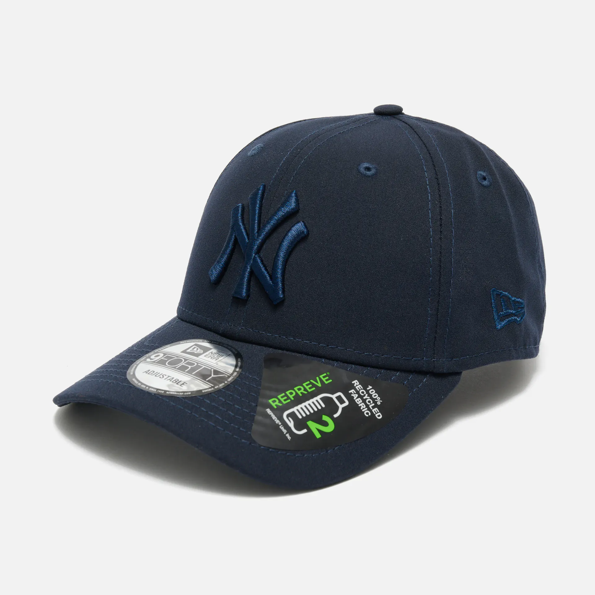 New Era MLB NY Yankees Repreve 9Forty Strapback Cap Navy/Navy