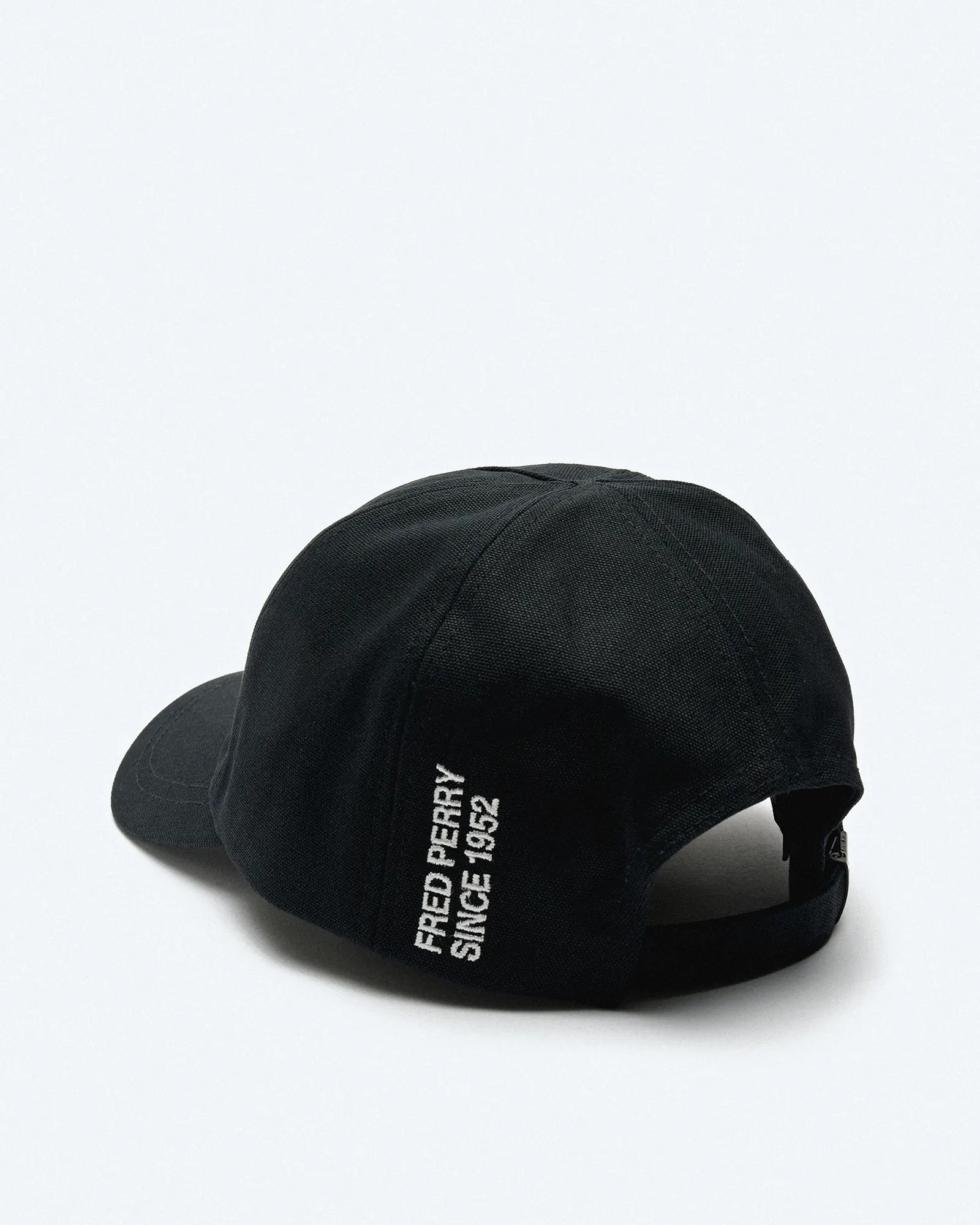 Fred Perry Bold Branding Canvas Cap Black/Snow White