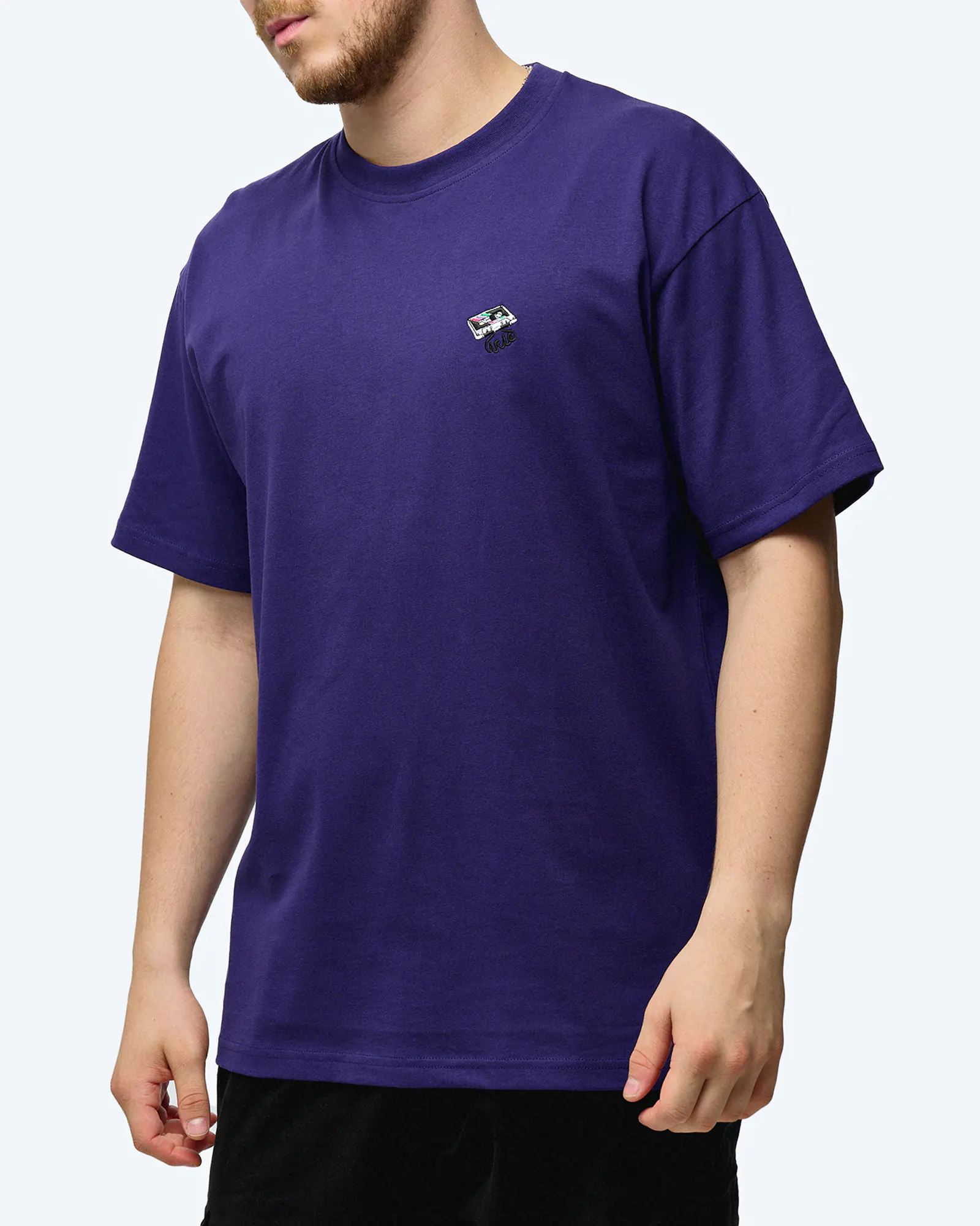 Iriedaily Irietape T-Shirt Deep Purple Iriedaily Irietape T-Shirt Deep Purple