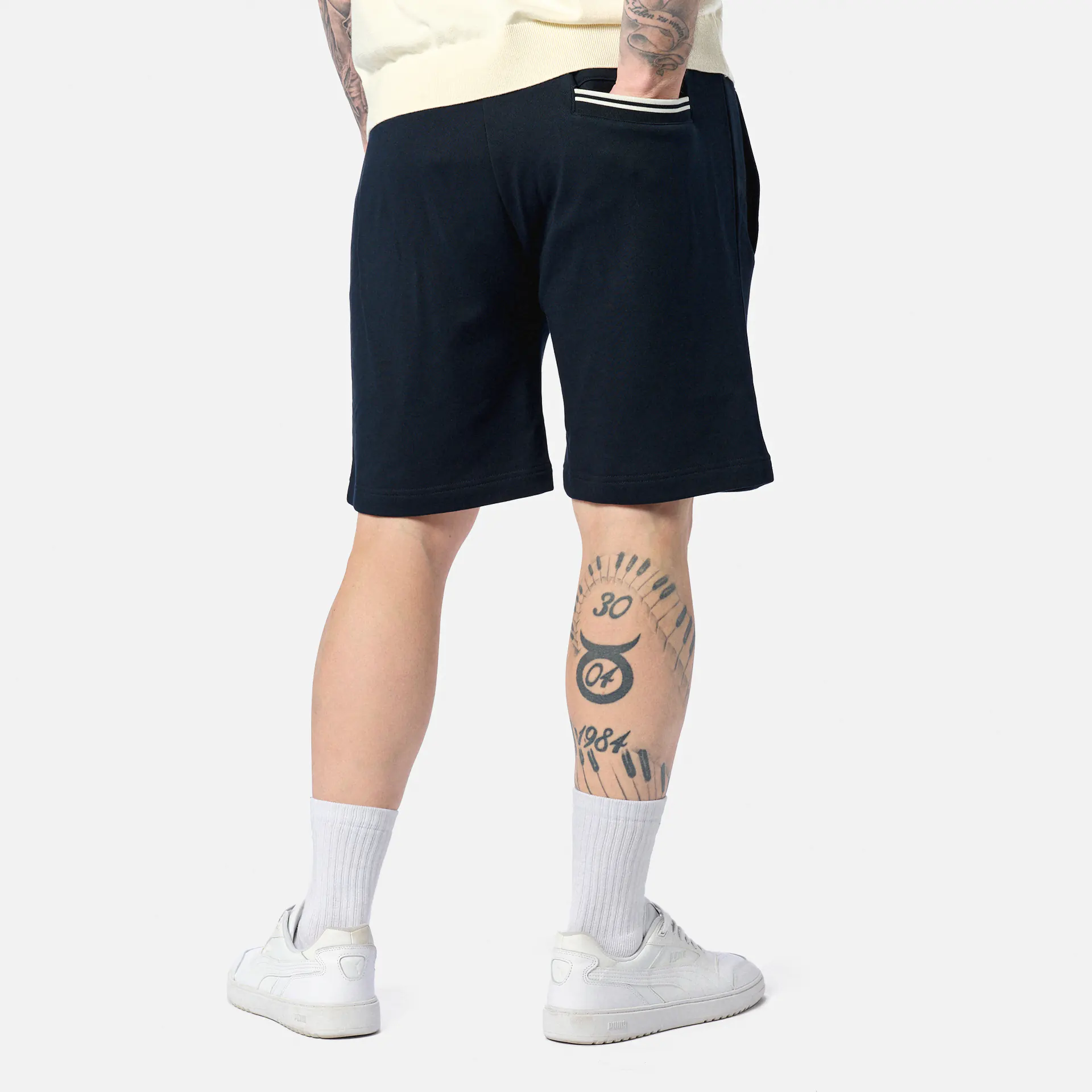 Fred Perry Classic Sweat Shorts Navy