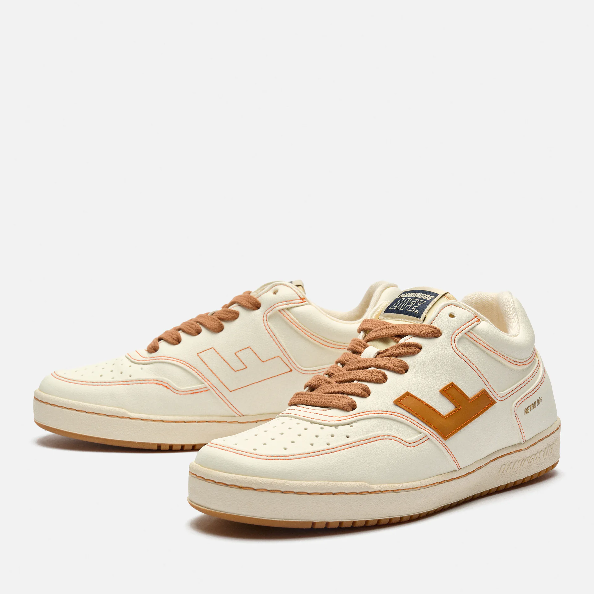 Flamingos Life Retro 90s Sneaker Pearl Toffee