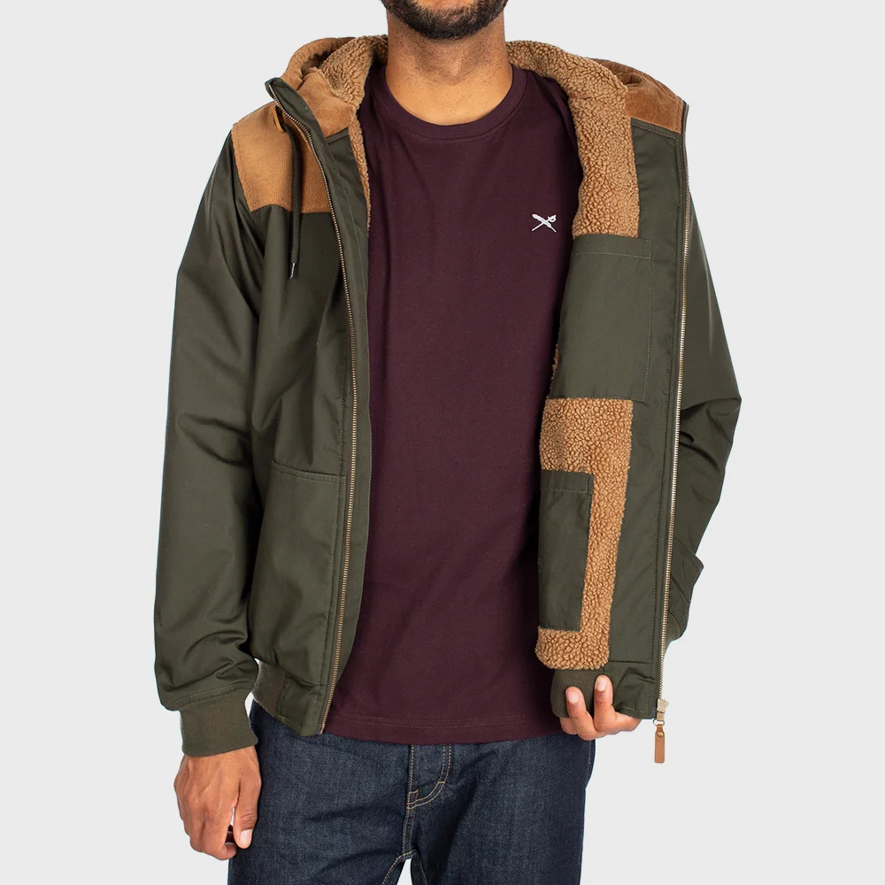 Iriedaily Hafen Jacket Night Olive