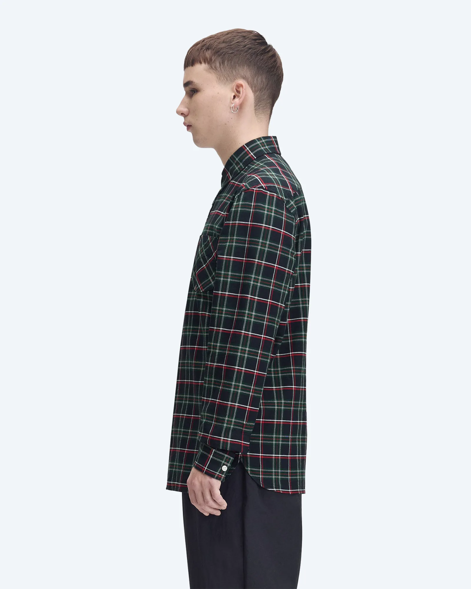 Tartan Shirt Green/Blue