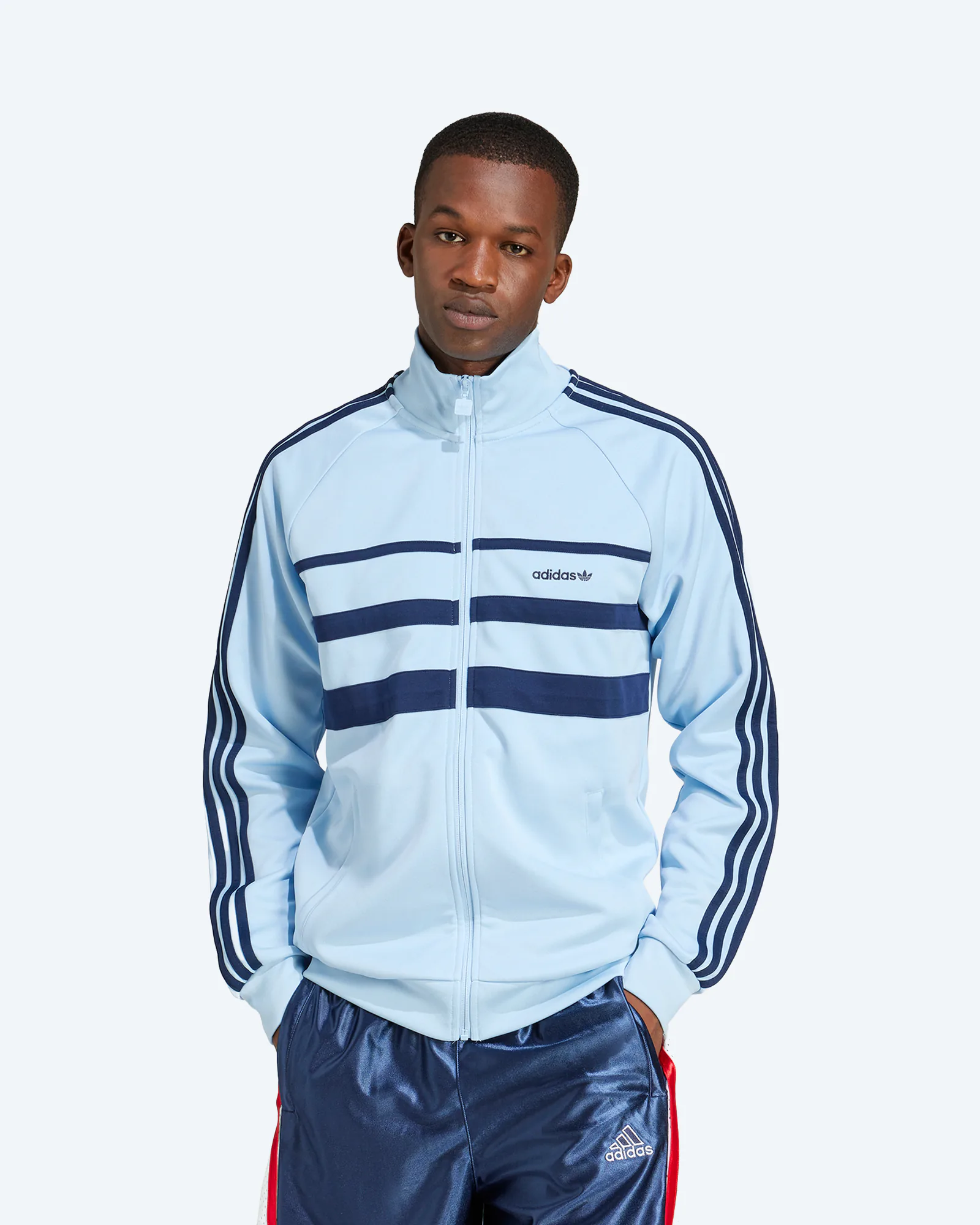adidas Originals The First Track Jacket Sky/Indigo
