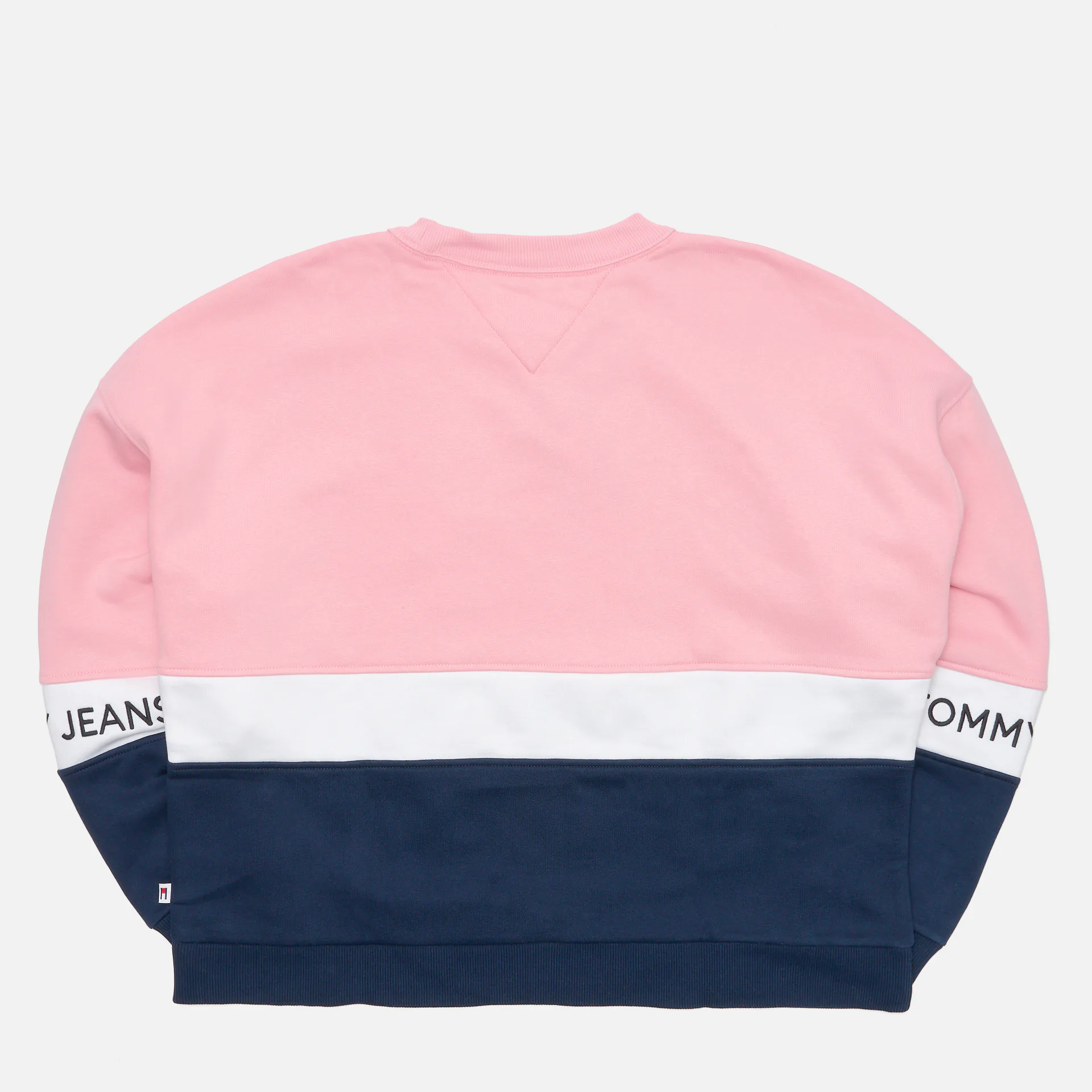 Tommy Jeans Sweatshirt CBLK Crew White/Multi