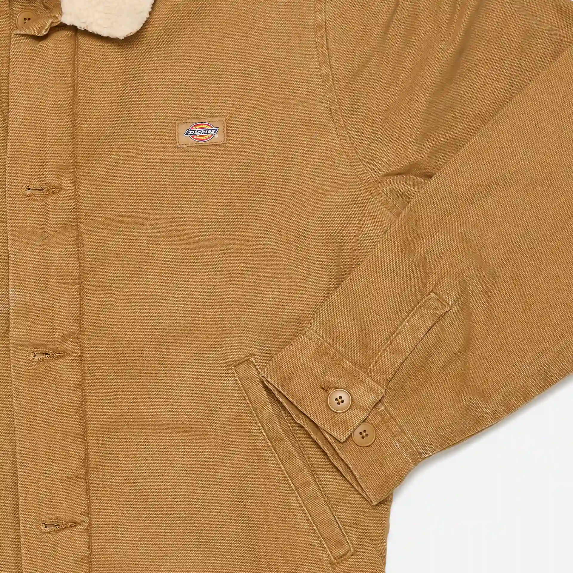 Dickies Duck Canvas Jacket Stone Washed Brown Duck