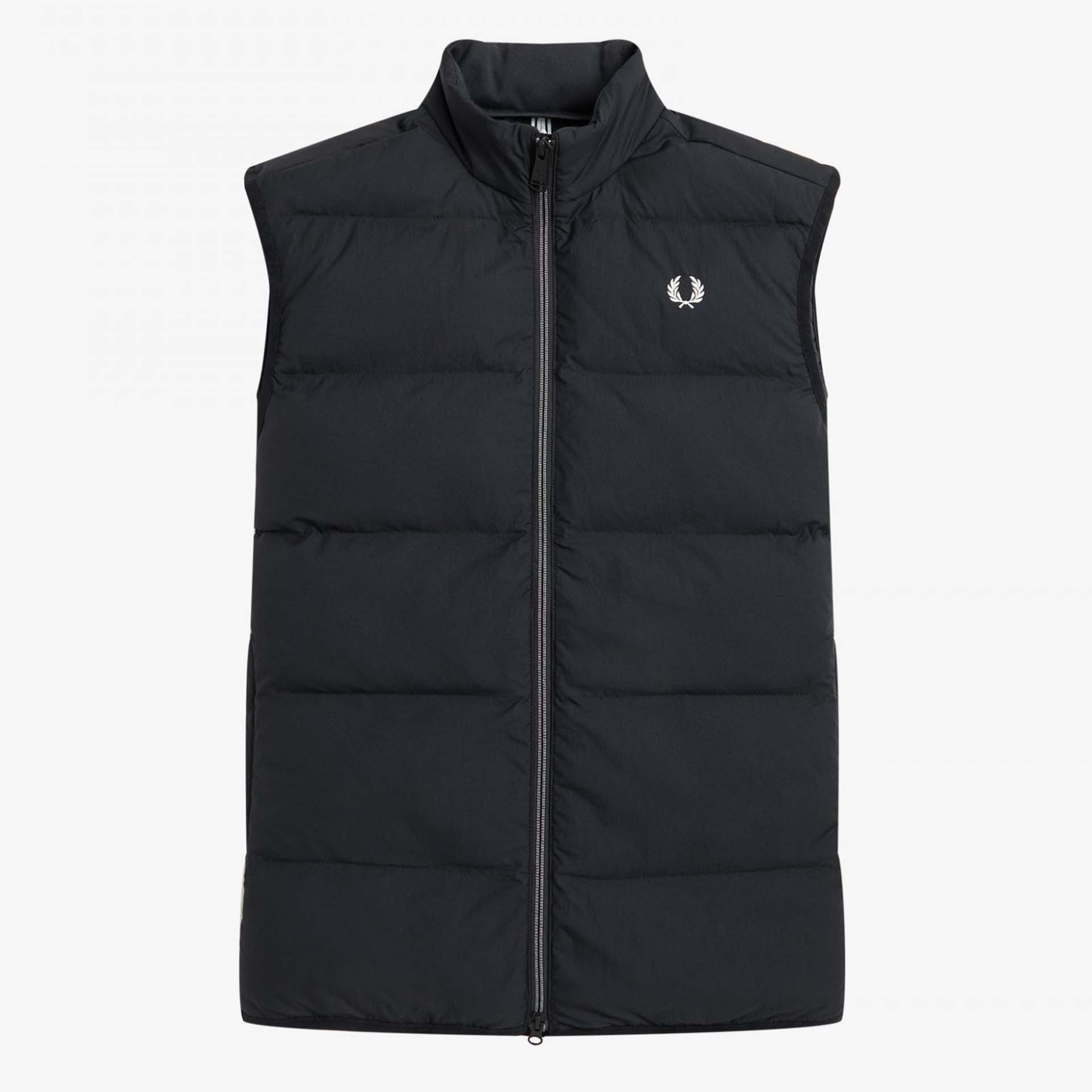Fred Perry Insulated Gilet Black