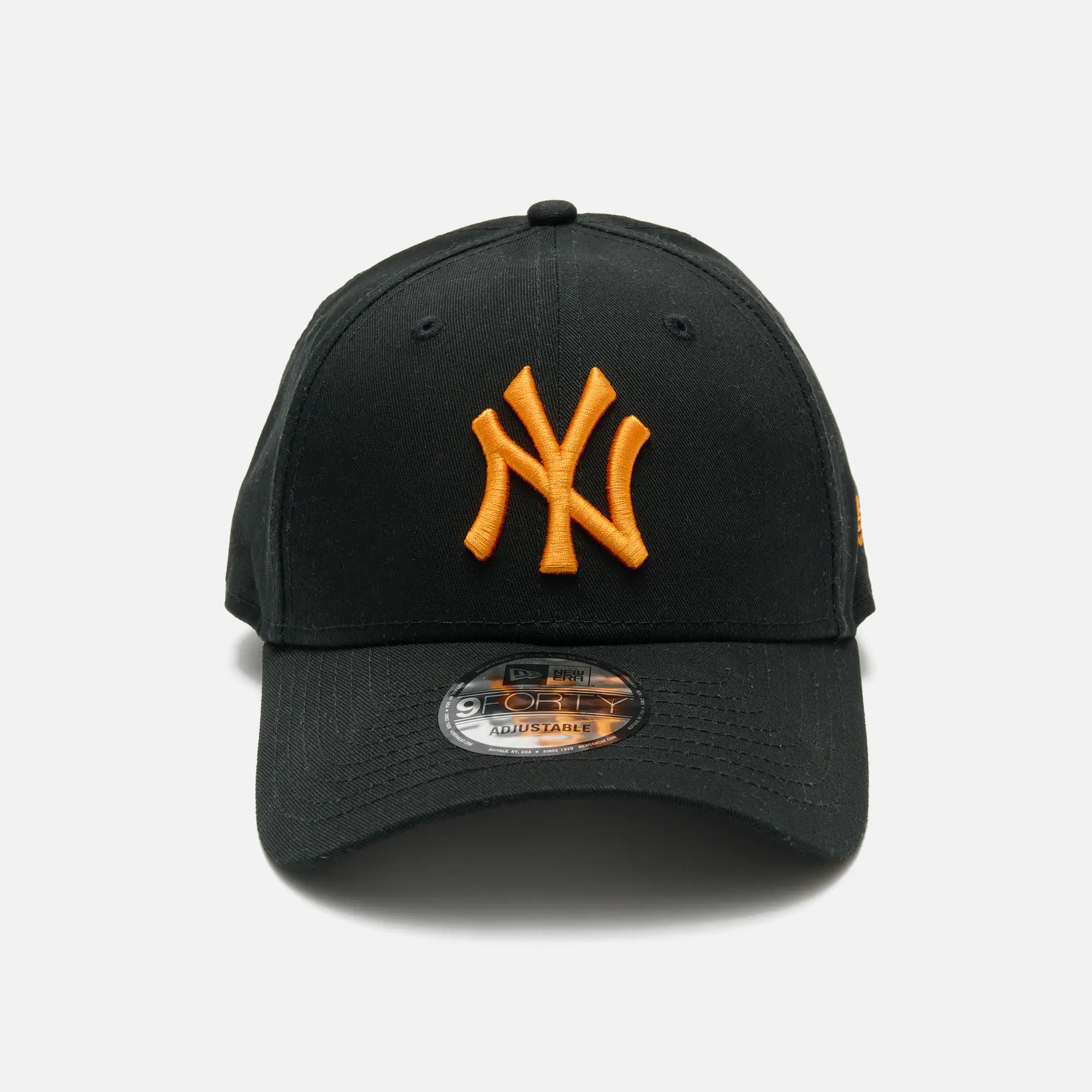 New Era MLB NY Yankees League Essential 9Forty Strapback Cap Black/Orange