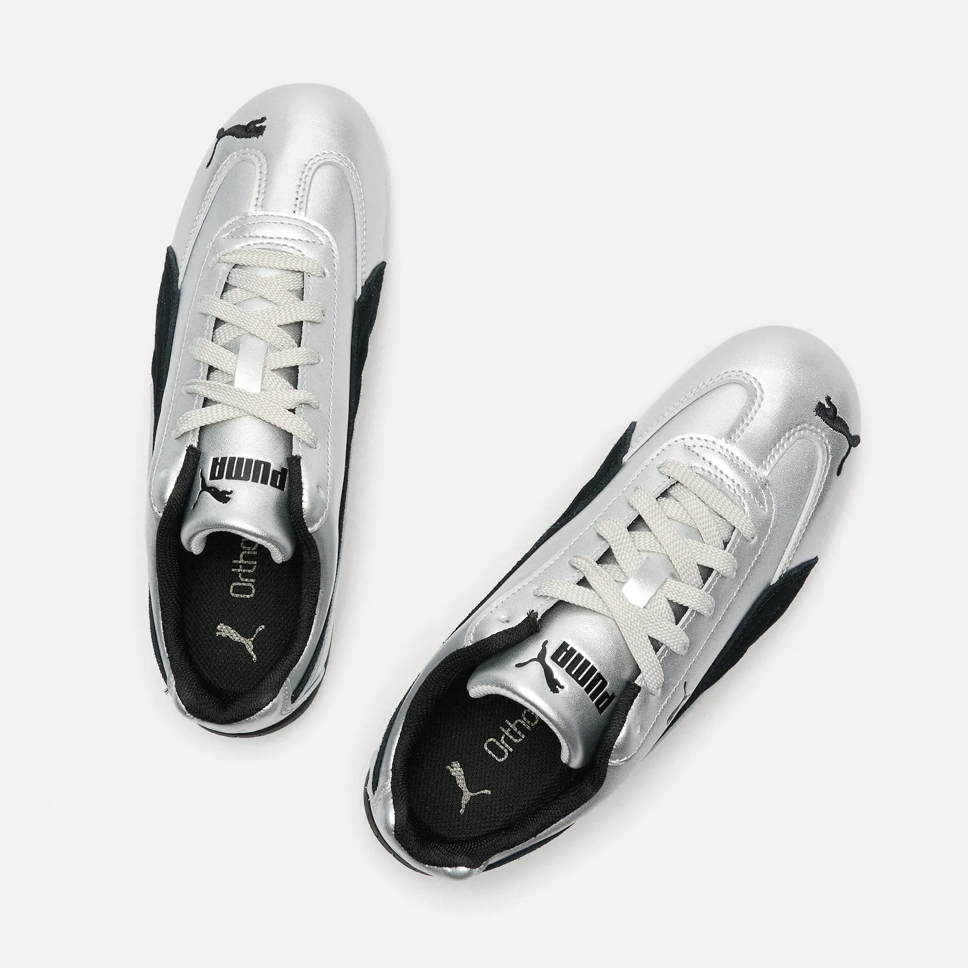 PUMA Speedcat Metallic Sneaker Silver
