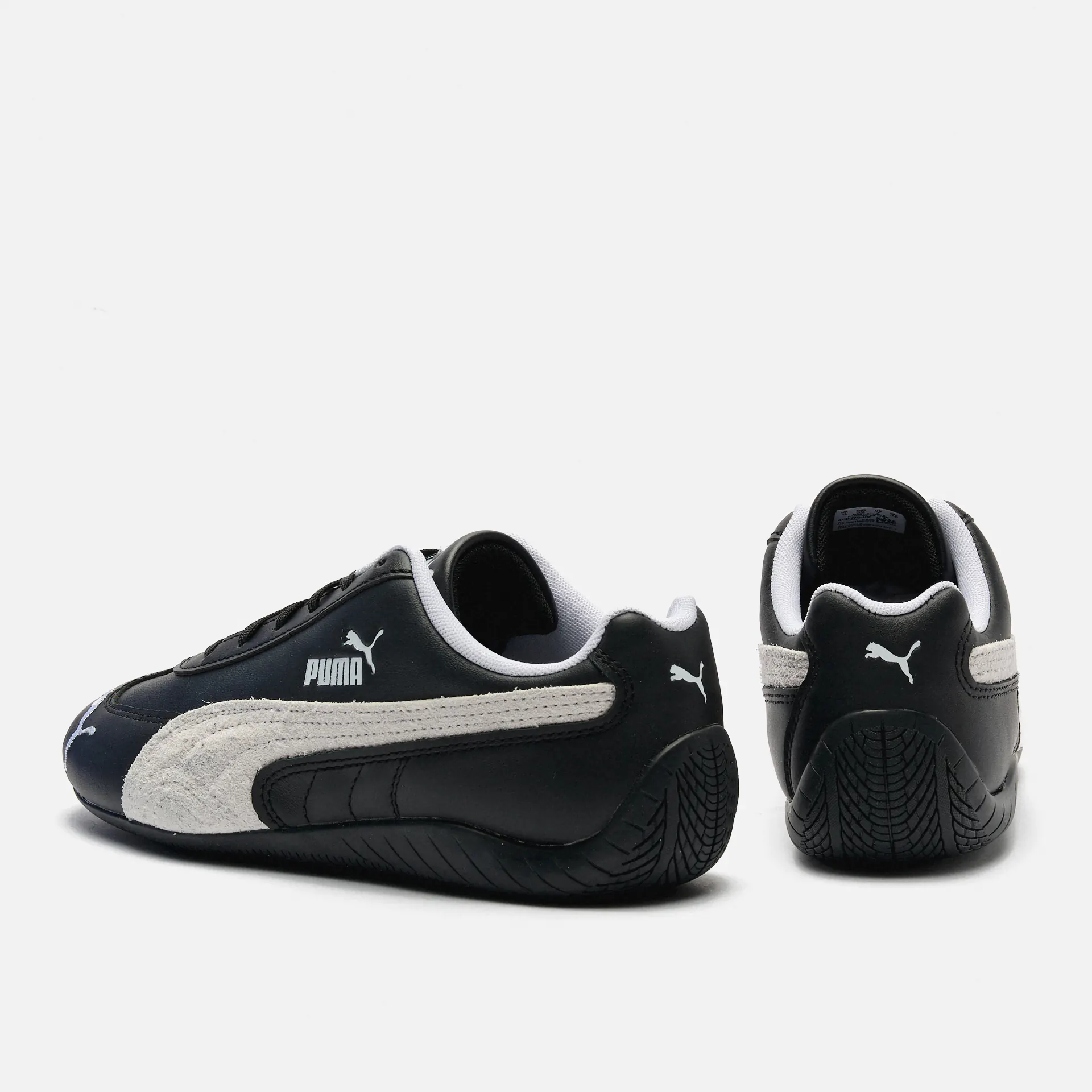 PUMA Speedcat Leather Sneakers Black/White