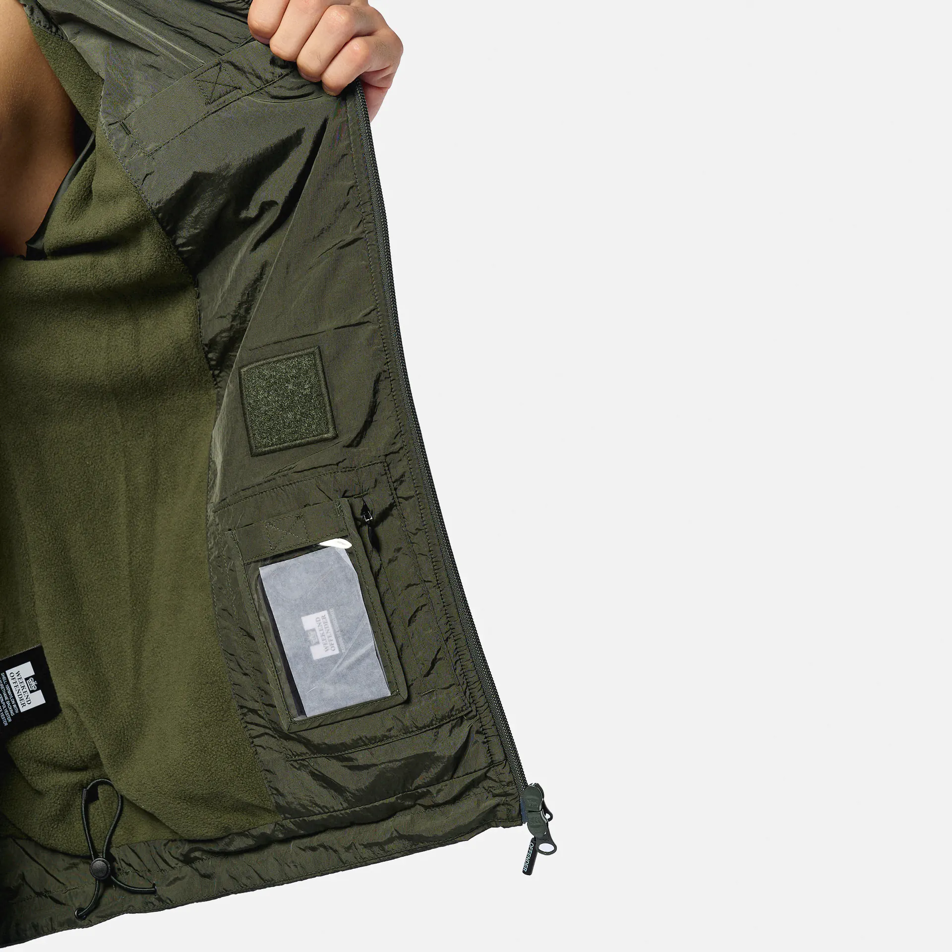 Weekend Offender Technican Face Mask Jacket Black Forest
