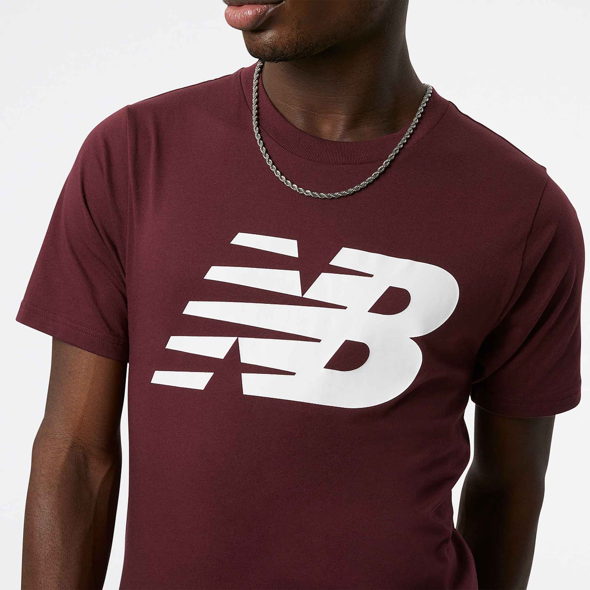 New Balance Classic NB T-Shirt Burgundy