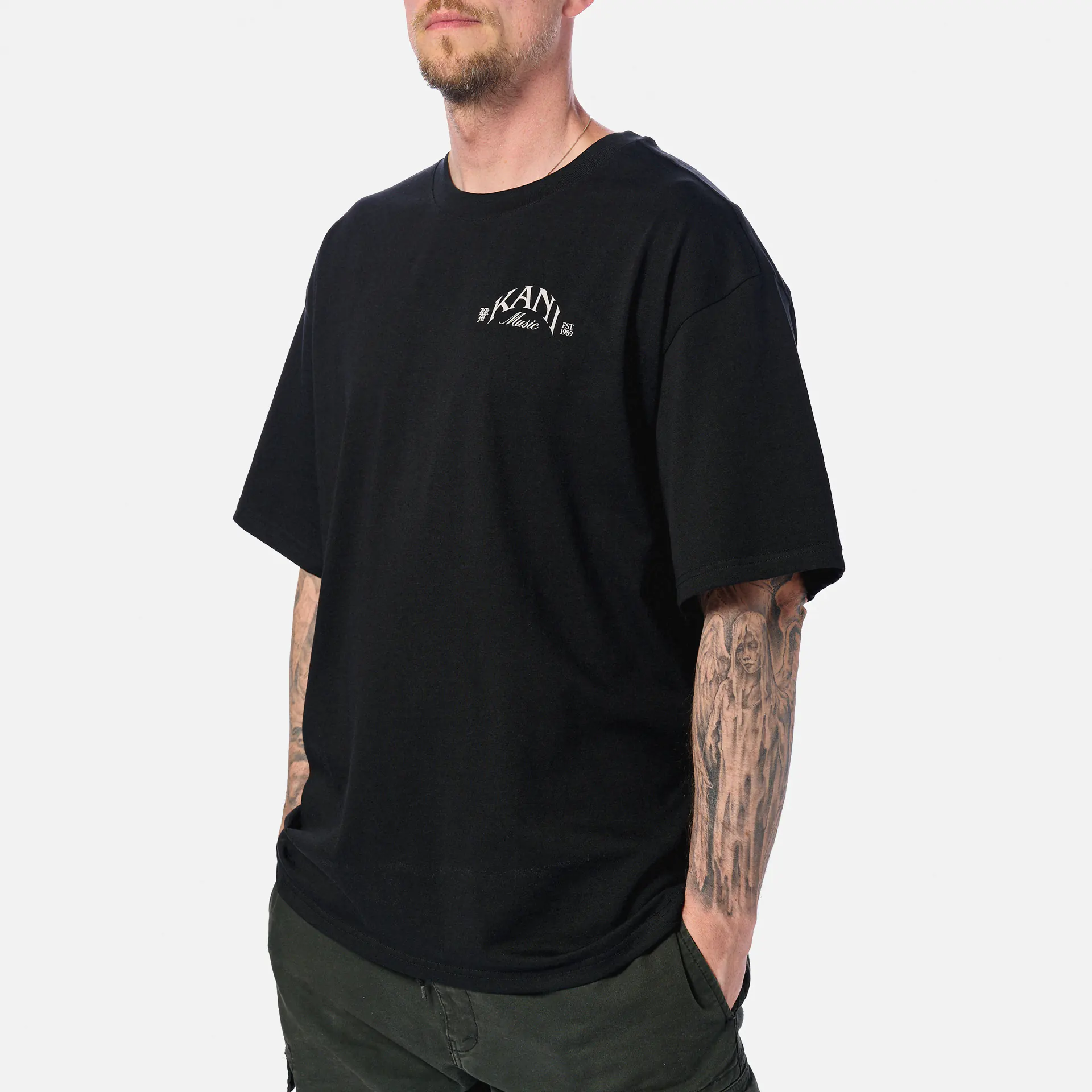 Karl Kani Palm Print T-Shirt Black