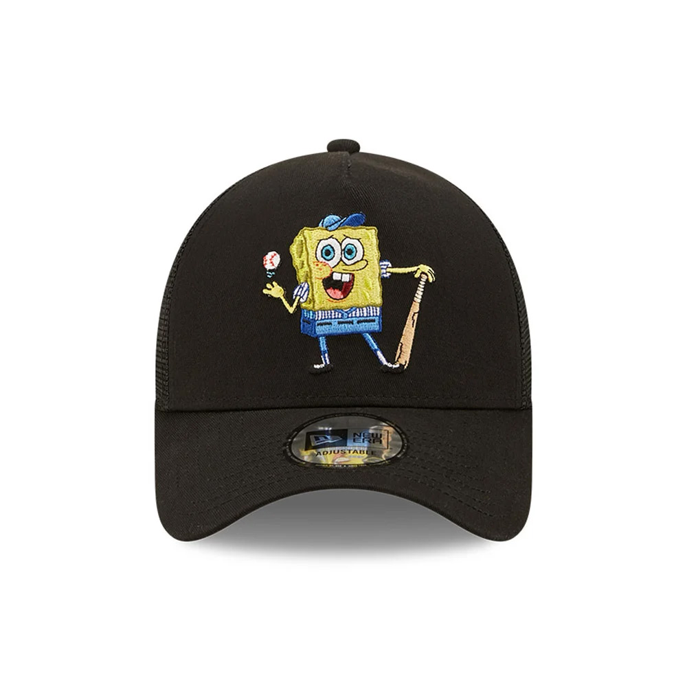 New Era Spongebob 9Forty Trucker Cap Black