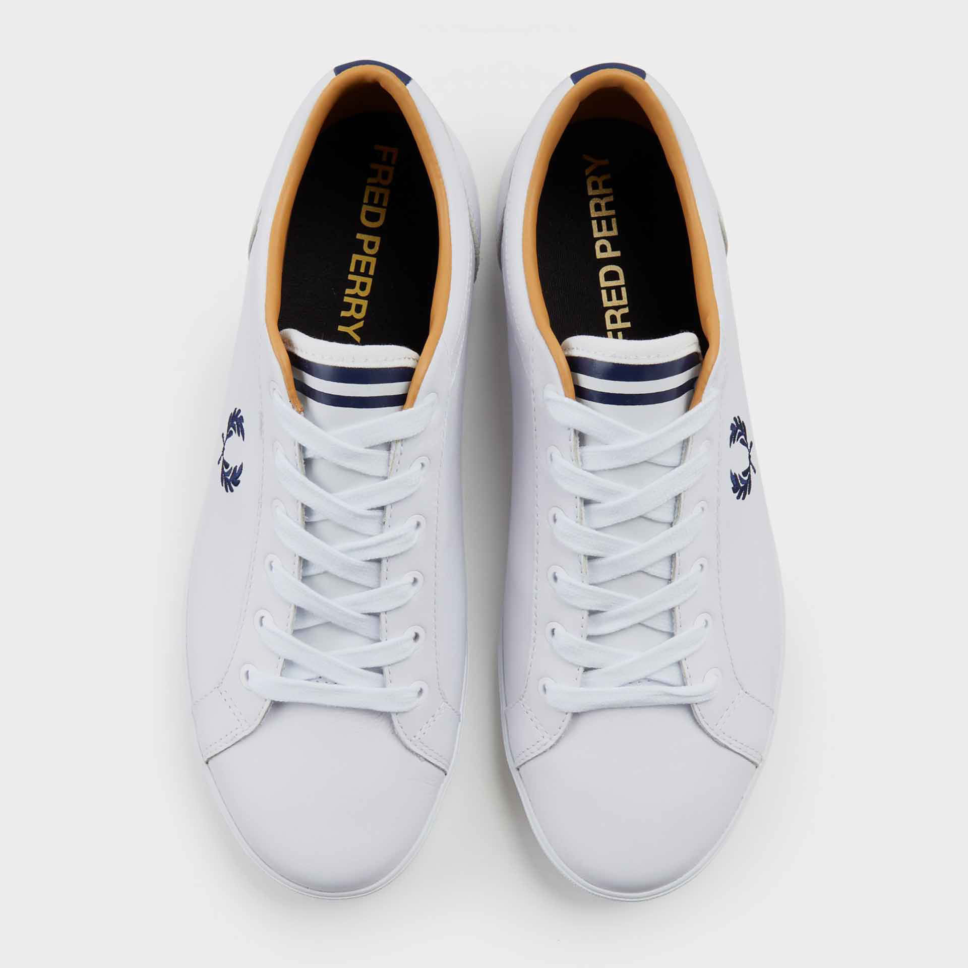 Fred Perry Baseline Leather Sneaker White